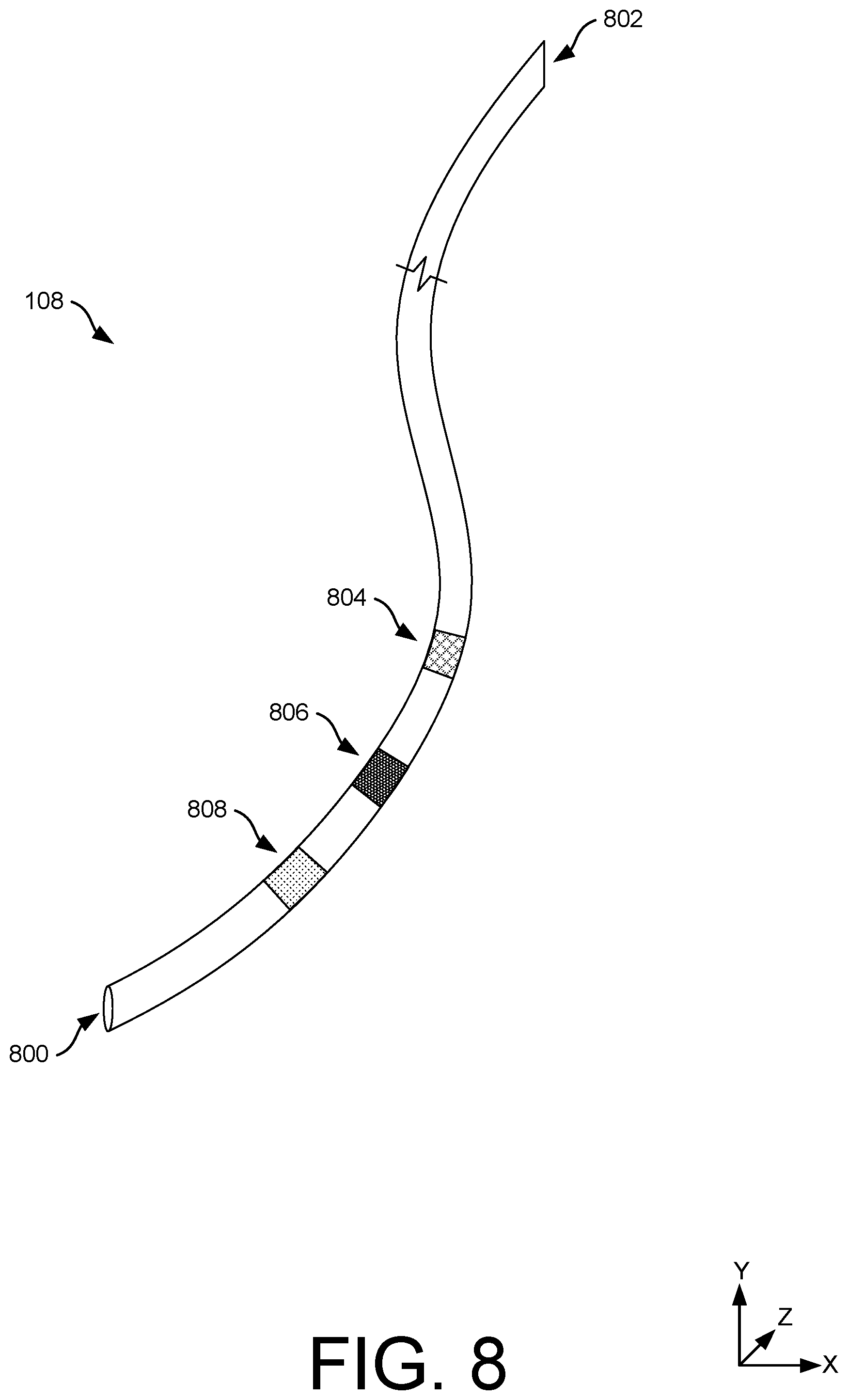 Patent US12569747 Figure 8 – System for setting up pitching distance