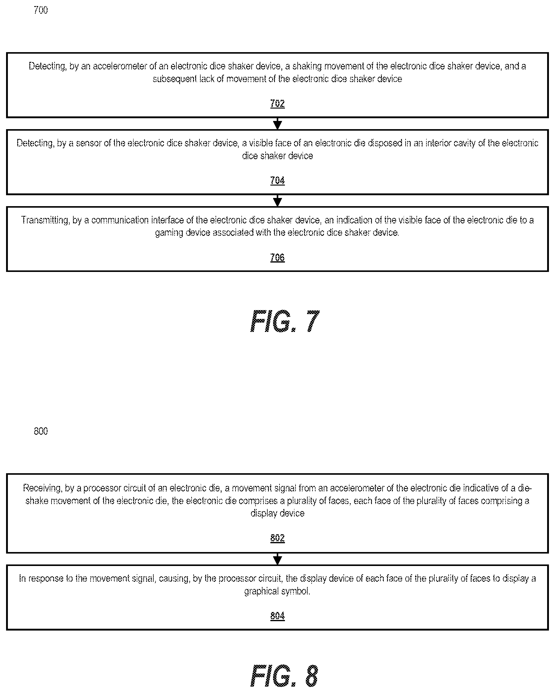 Patent US12569749 Figure 10 – Electronic die shaker device