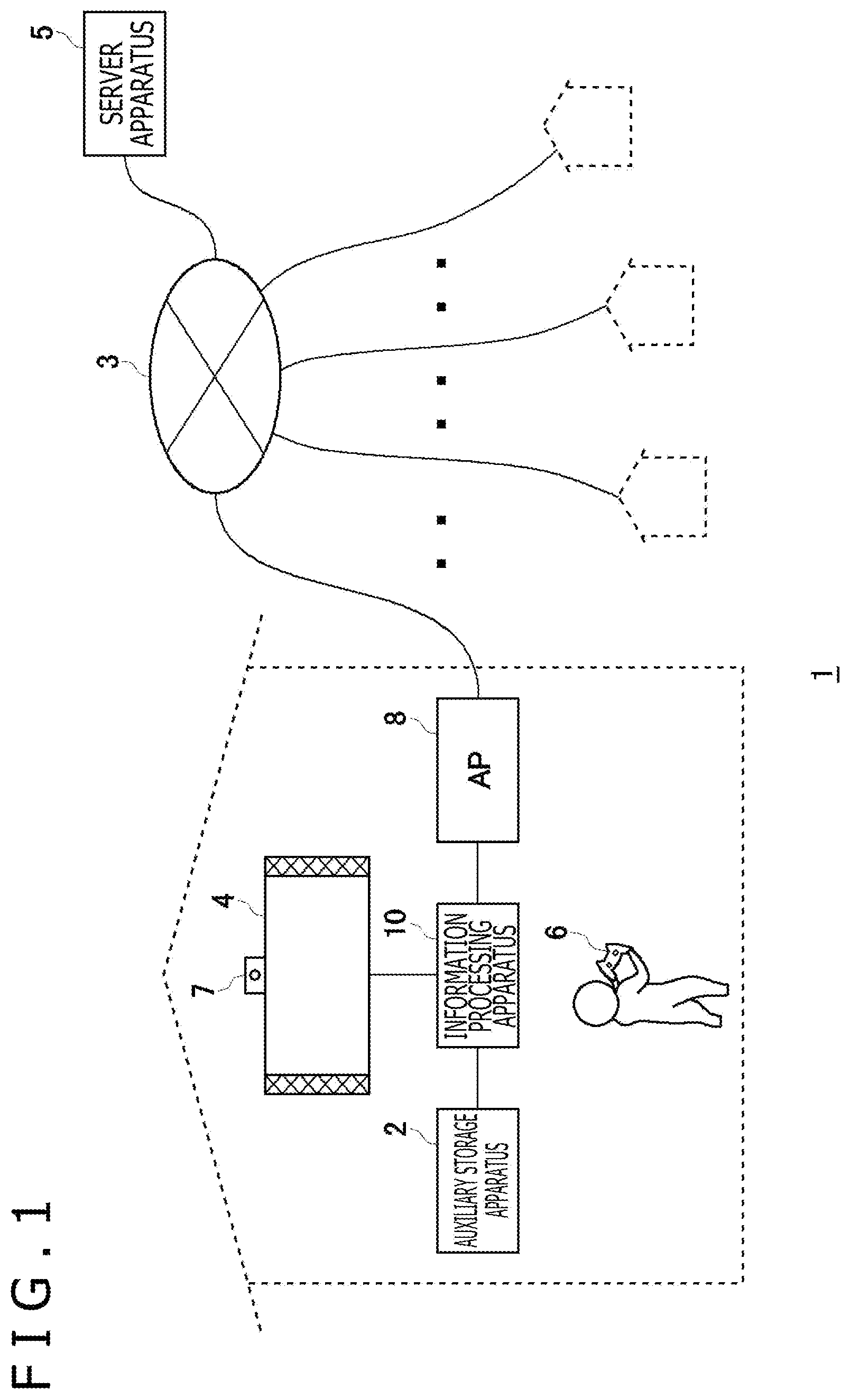 Patent US12569753 Figure 1 – Server apparatus, event data processing method, and information processing apparatus