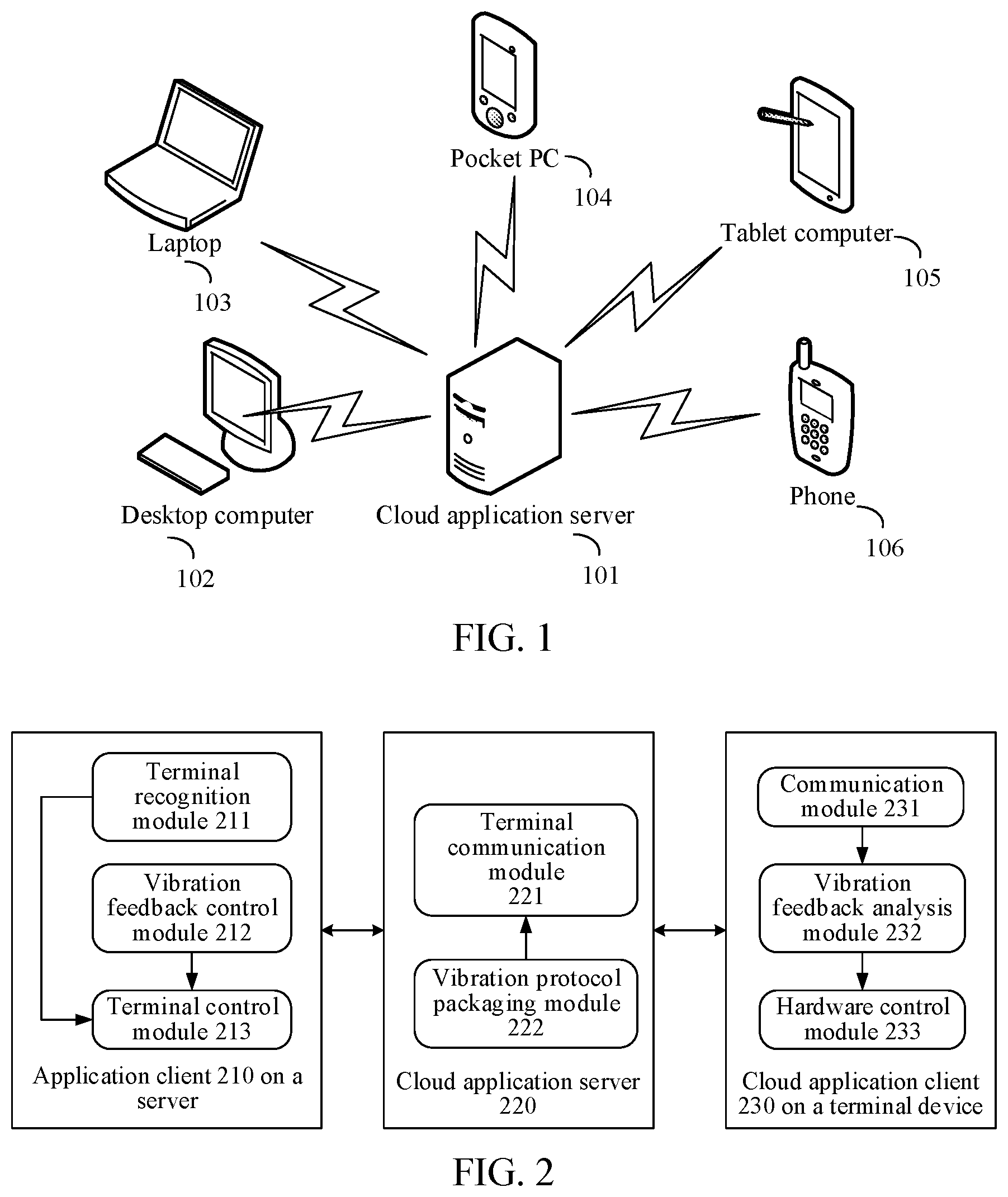 Patent US12569756 Figure 1 – Cloud application-based device control method and apparatus, electronic device and readable medium