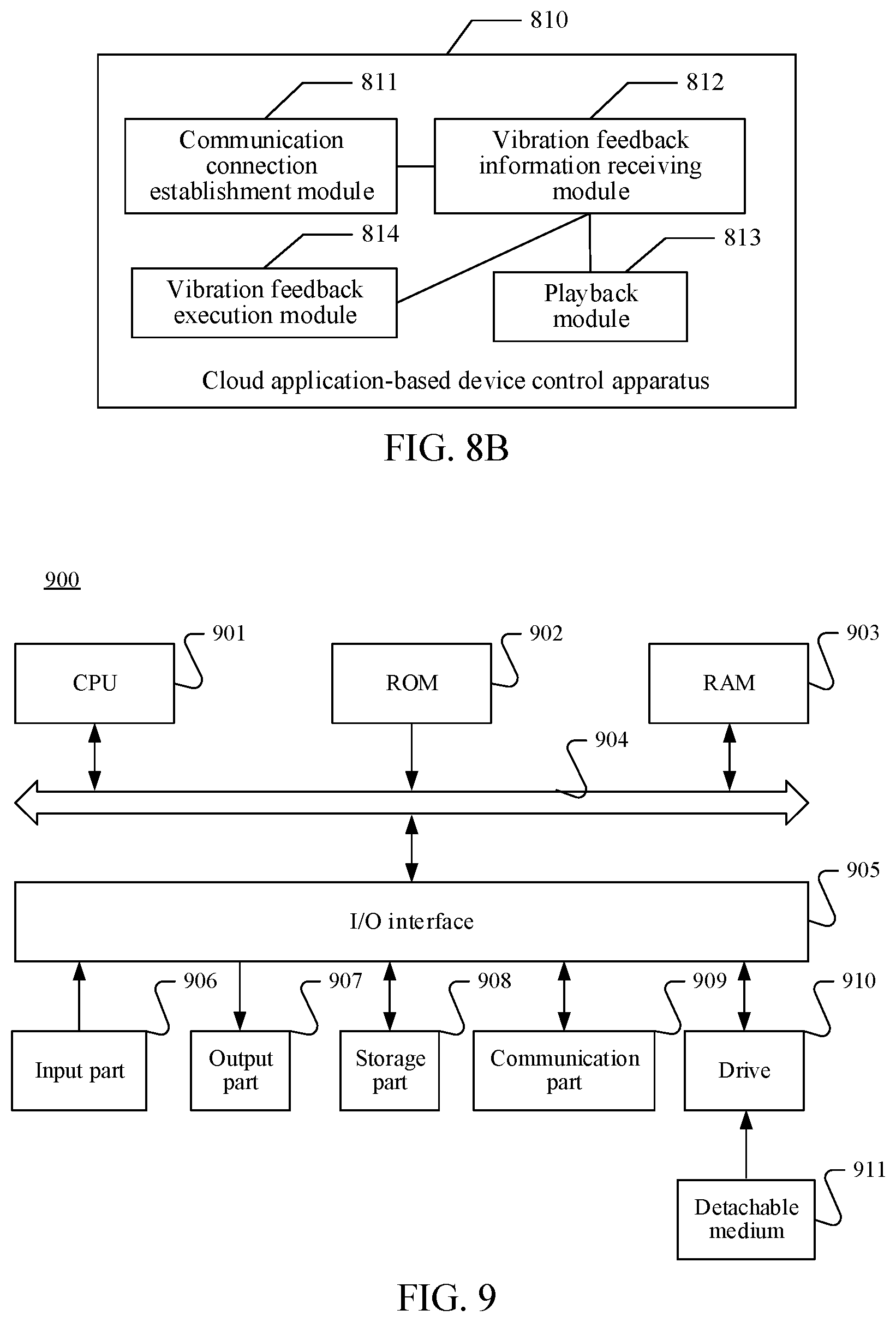 Patent US12569756 Figure 5 – Cloud application-based device control method and apparatus, electronic device and readable medium