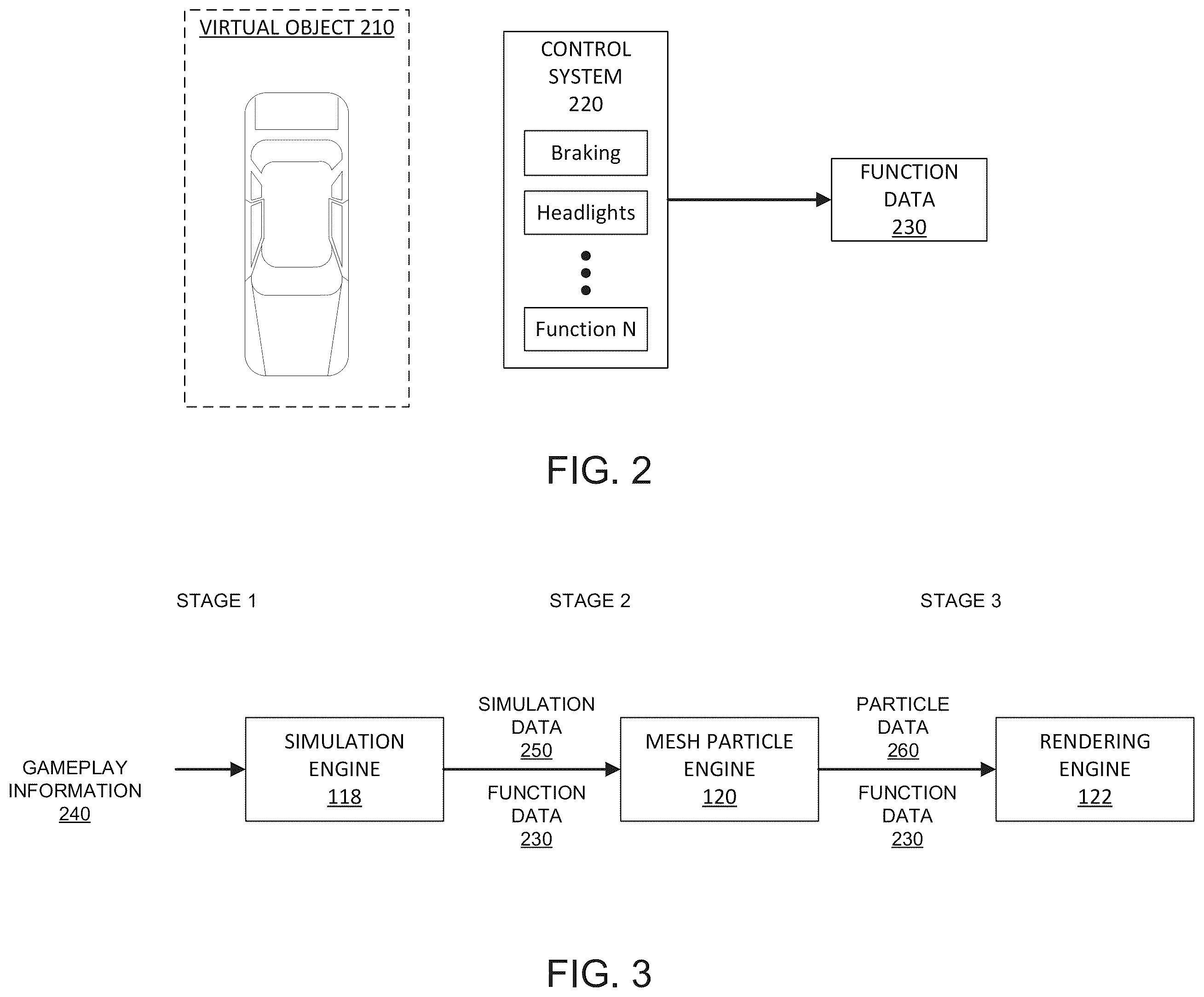Patent US12569761 Figure 2 – System for generating visual content within a game application environment
