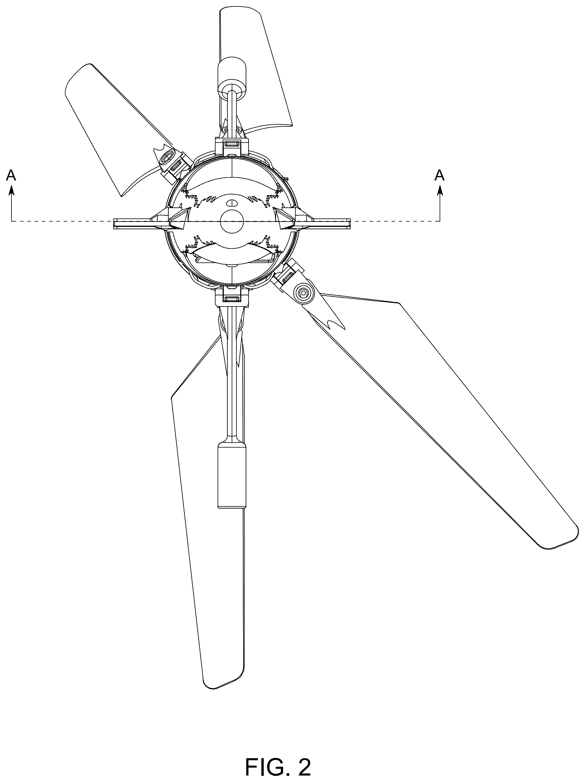 Patent US12569776 Figure 2 – Toy aircraft