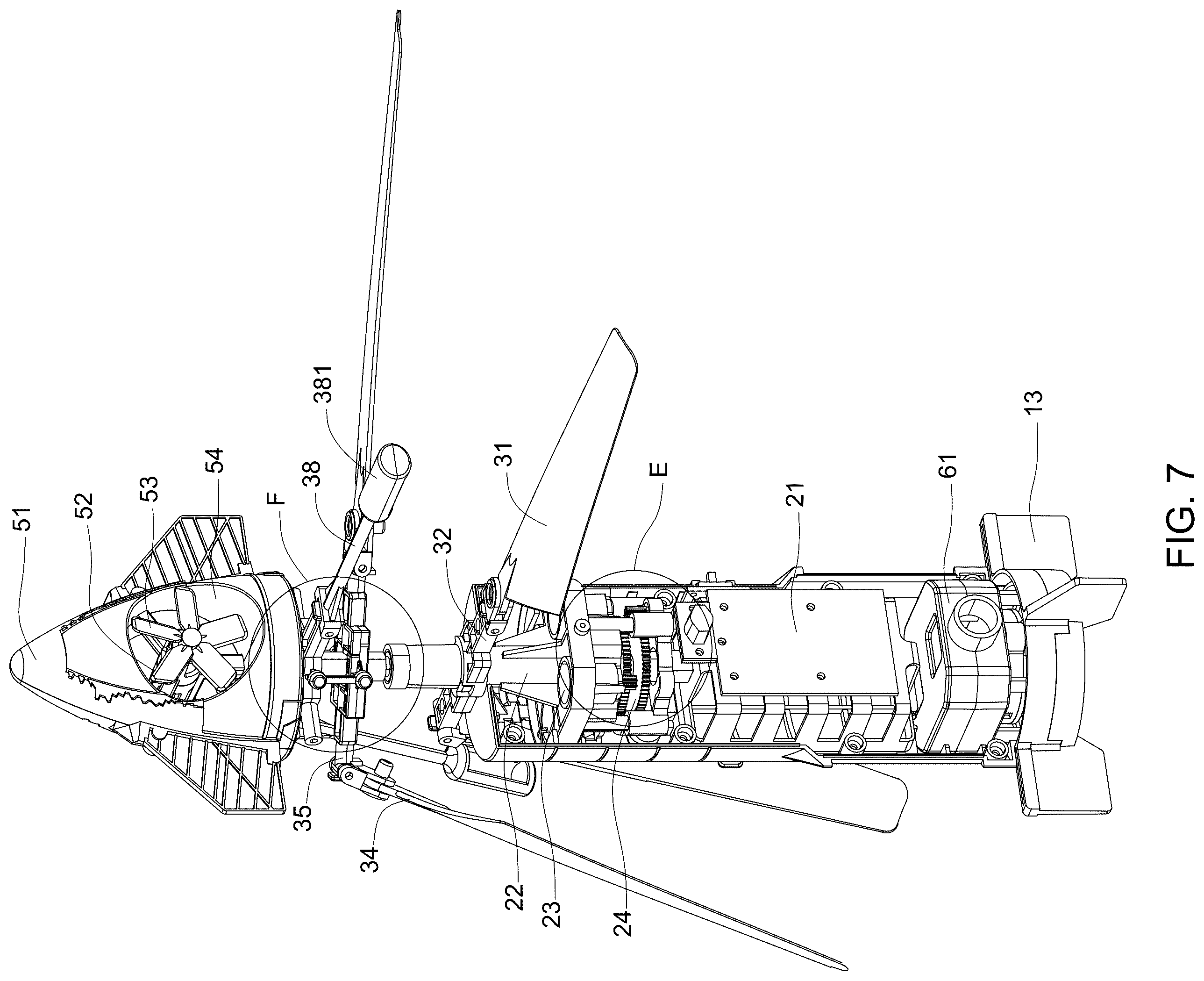 Patent US12569776 Figure 7 – Toy aircraft