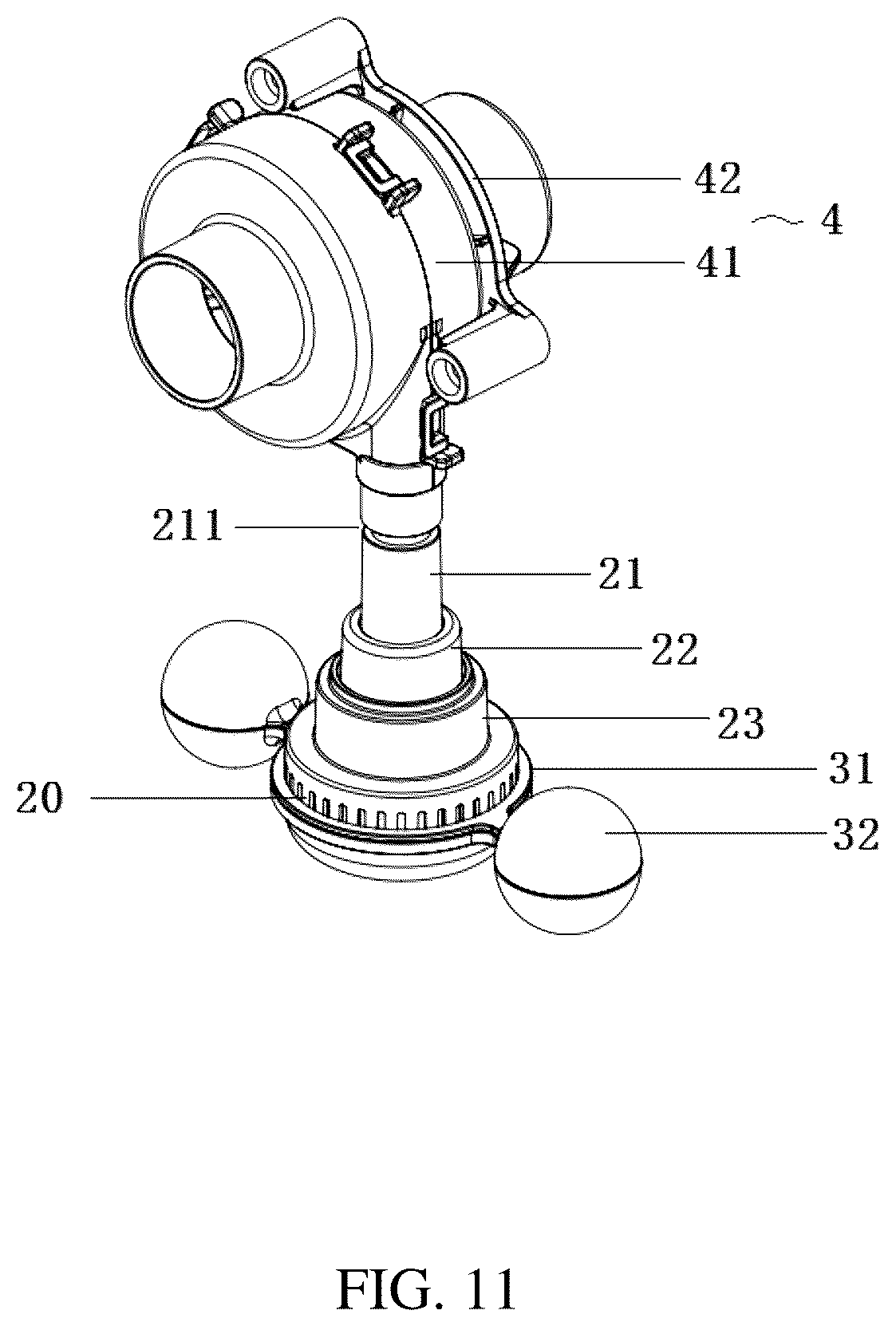 Patent US12569779 Figure 11 – Bubble-blowing toy