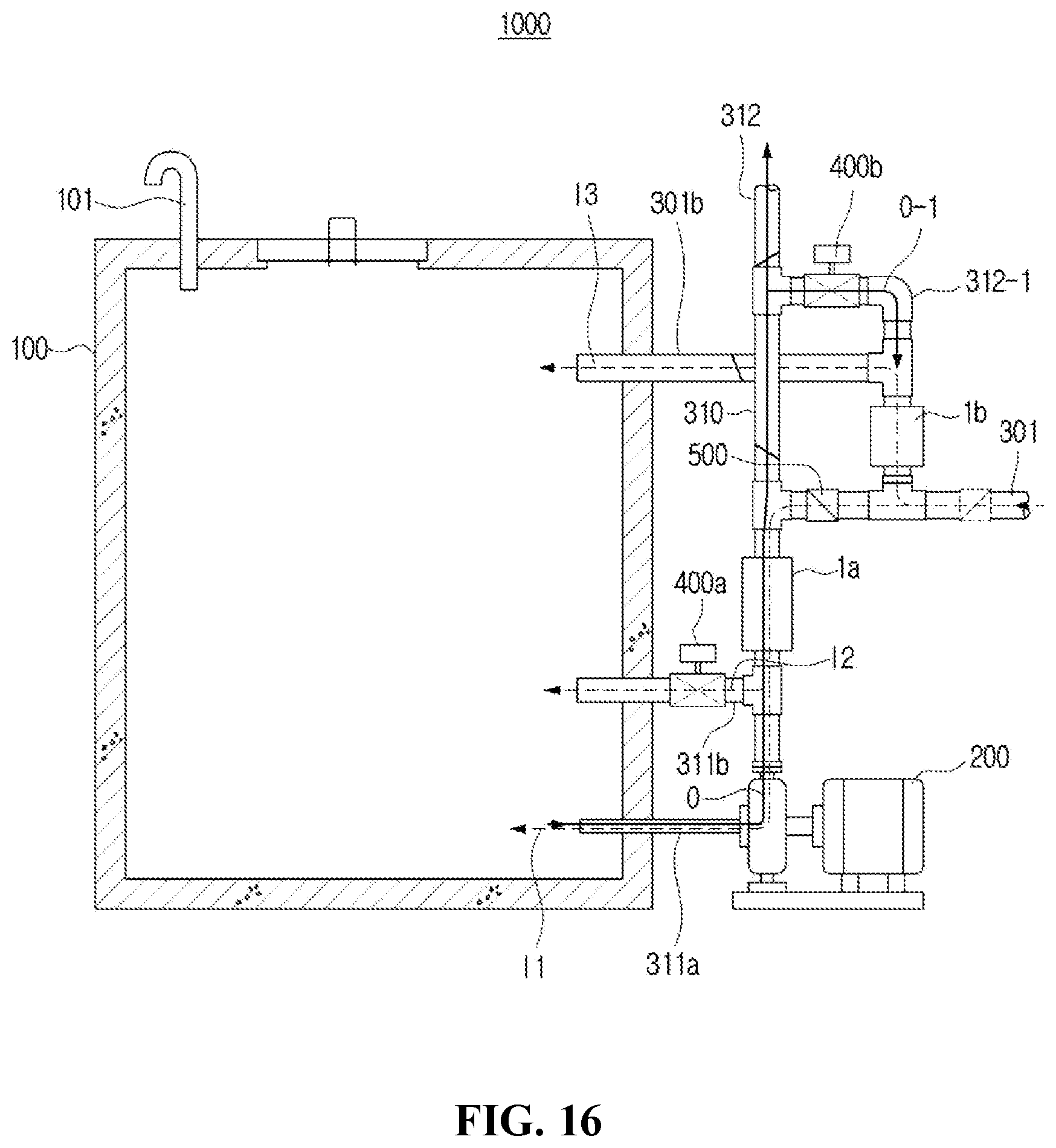 Patent US12569786 Figure 16 – Filter assembly and foreign substance discharge device including same