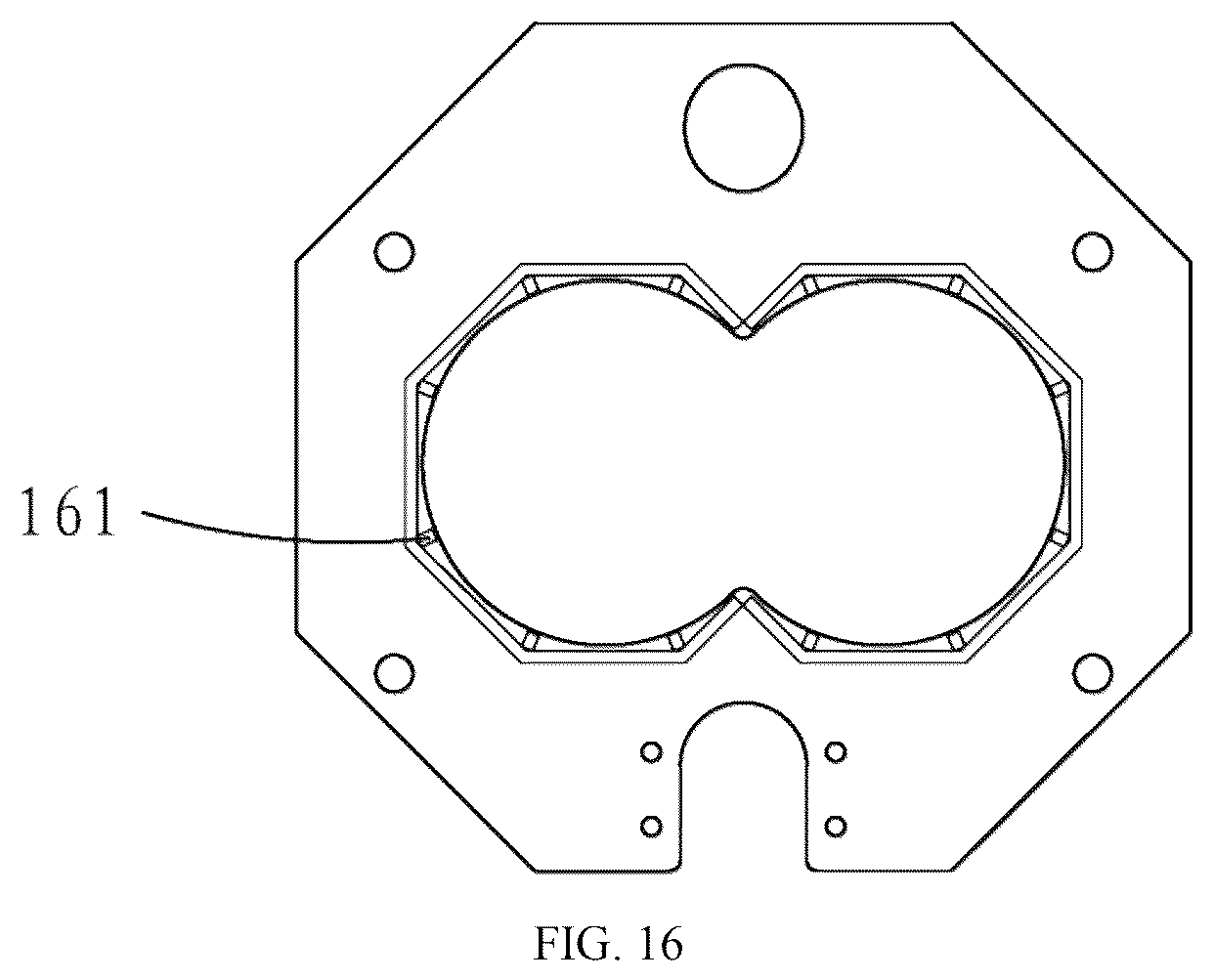 Patent US12569787 Figure 16 – Multi-plate or laminated screw press
