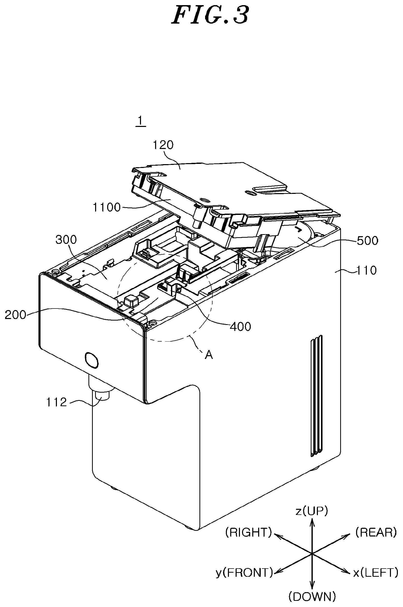 Patent US12569789 Figure 3 – Water purifier