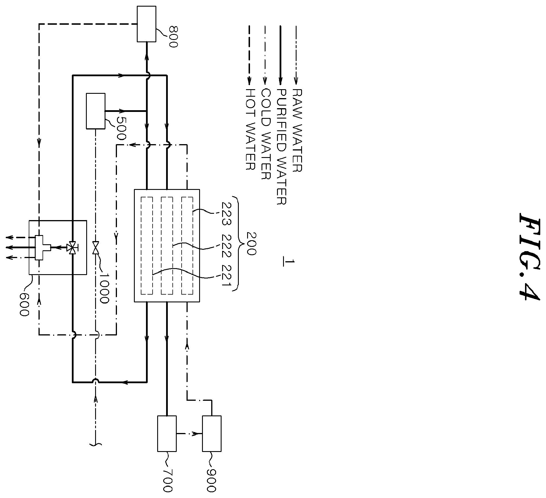 Patent US12569789 Figure 4 – Water purifier