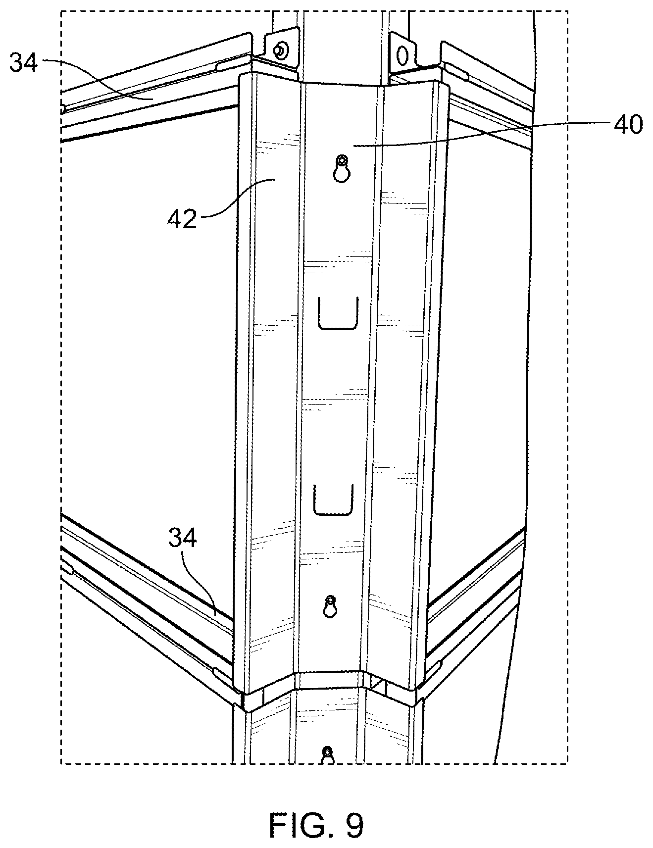 Patent US12569792 Figure 5 – Computer farm ventilation system