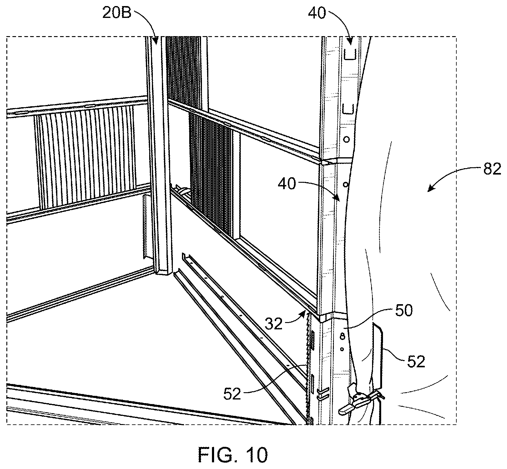 Patent US12569792 Figure 6 – Computer farm ventilation system