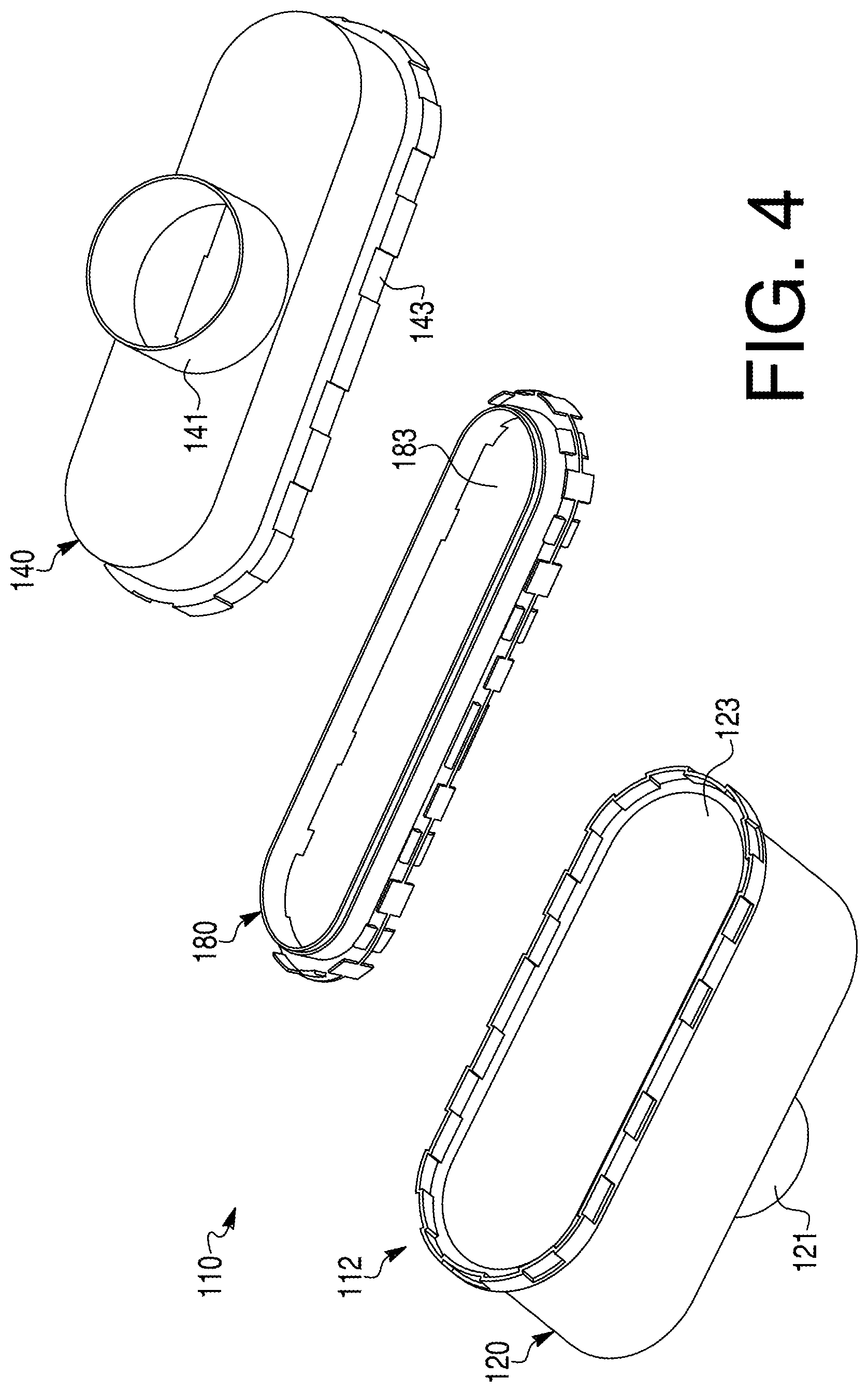 Patent US12569793 Figure 5 – Filter assemblies with alignment features