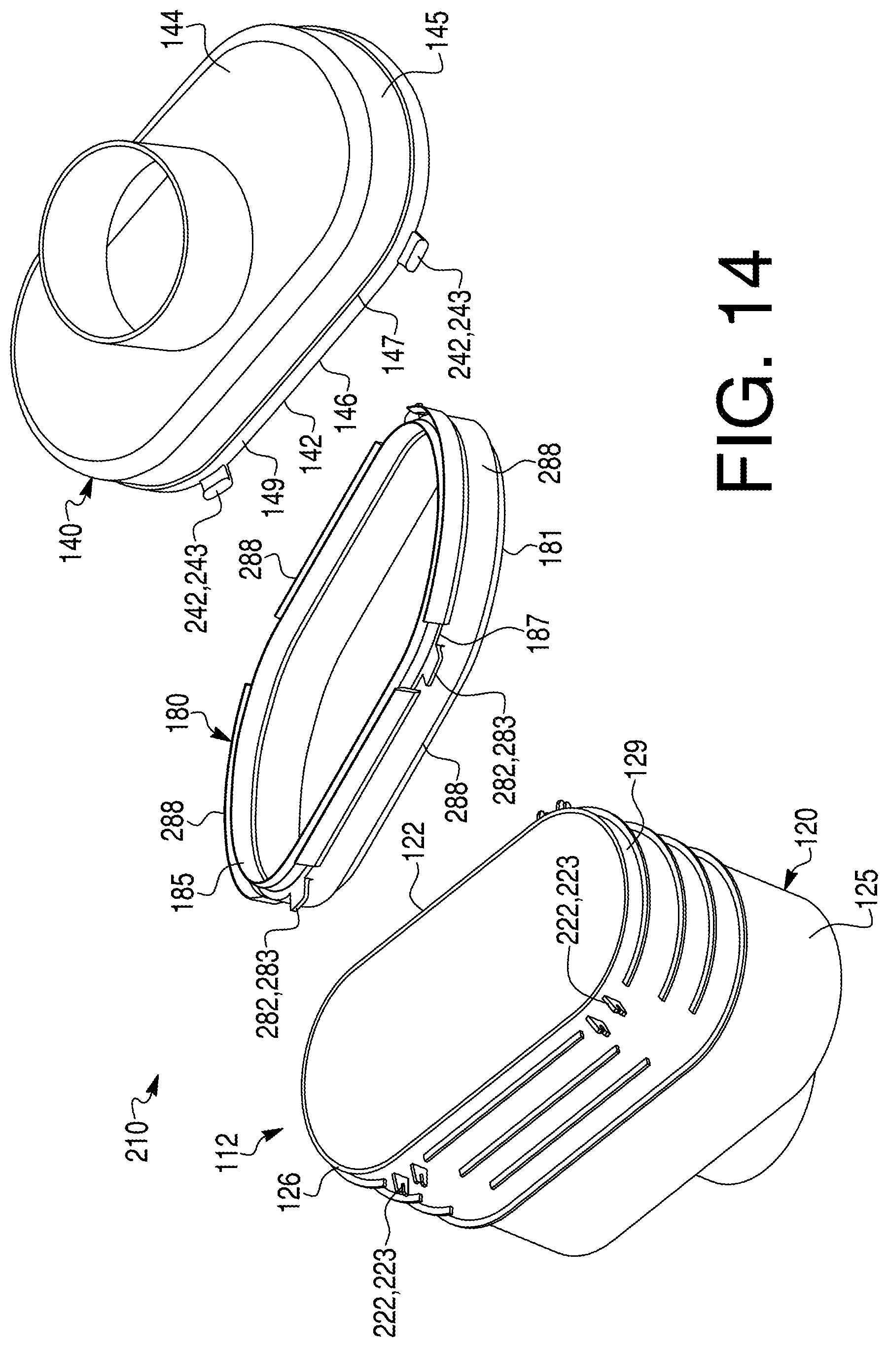 Patent US12569793 Figure 16 – Filter assemblies with alignment features