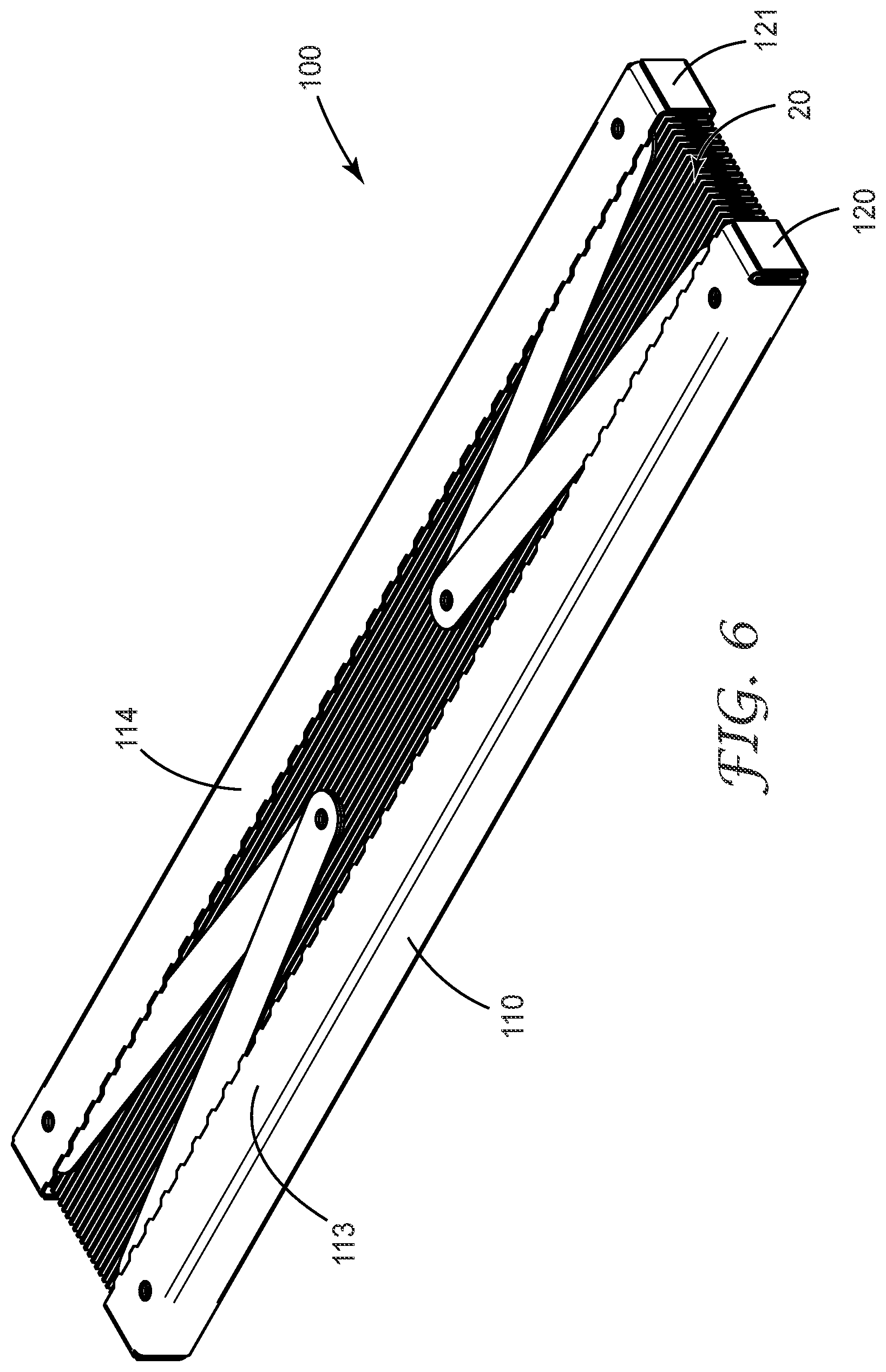 Patent US12569794 Figure 6 – Collapsible air filter and associated packaging