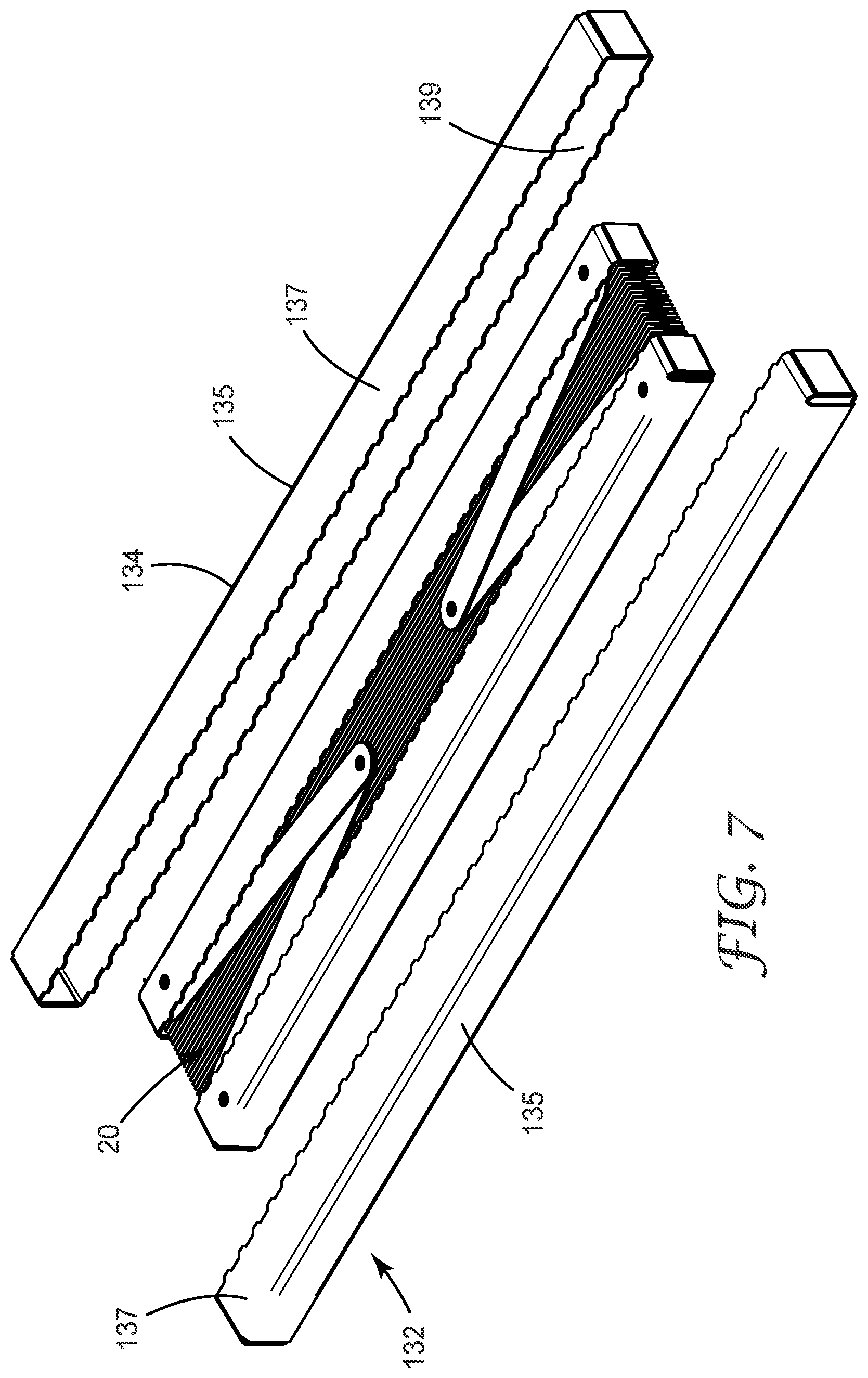 Patent US12569794 Figure 7 – Collapsible air filter and associated packaging