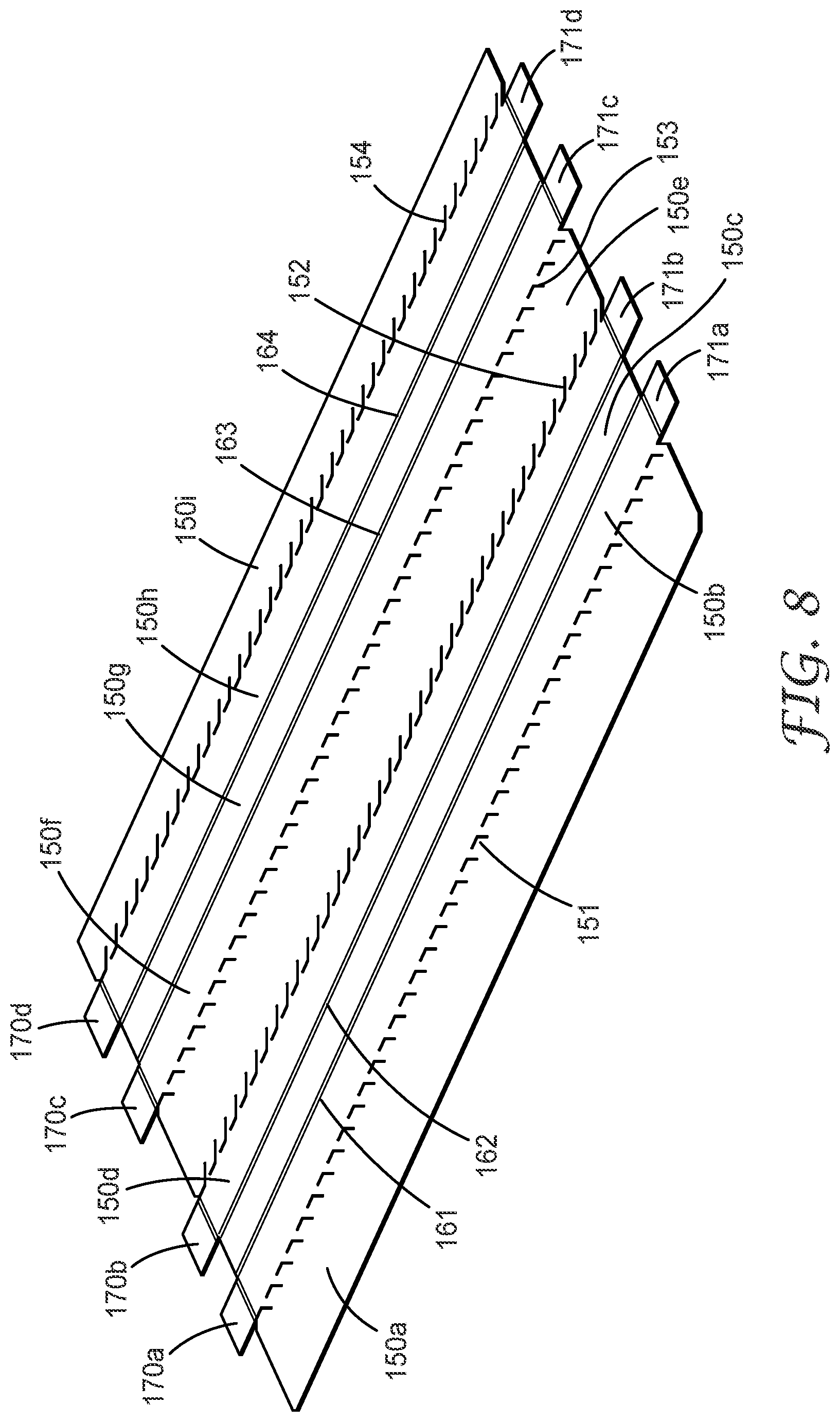 Patent US12569794 Figure 8 – Collapsible air filter and associated packaging