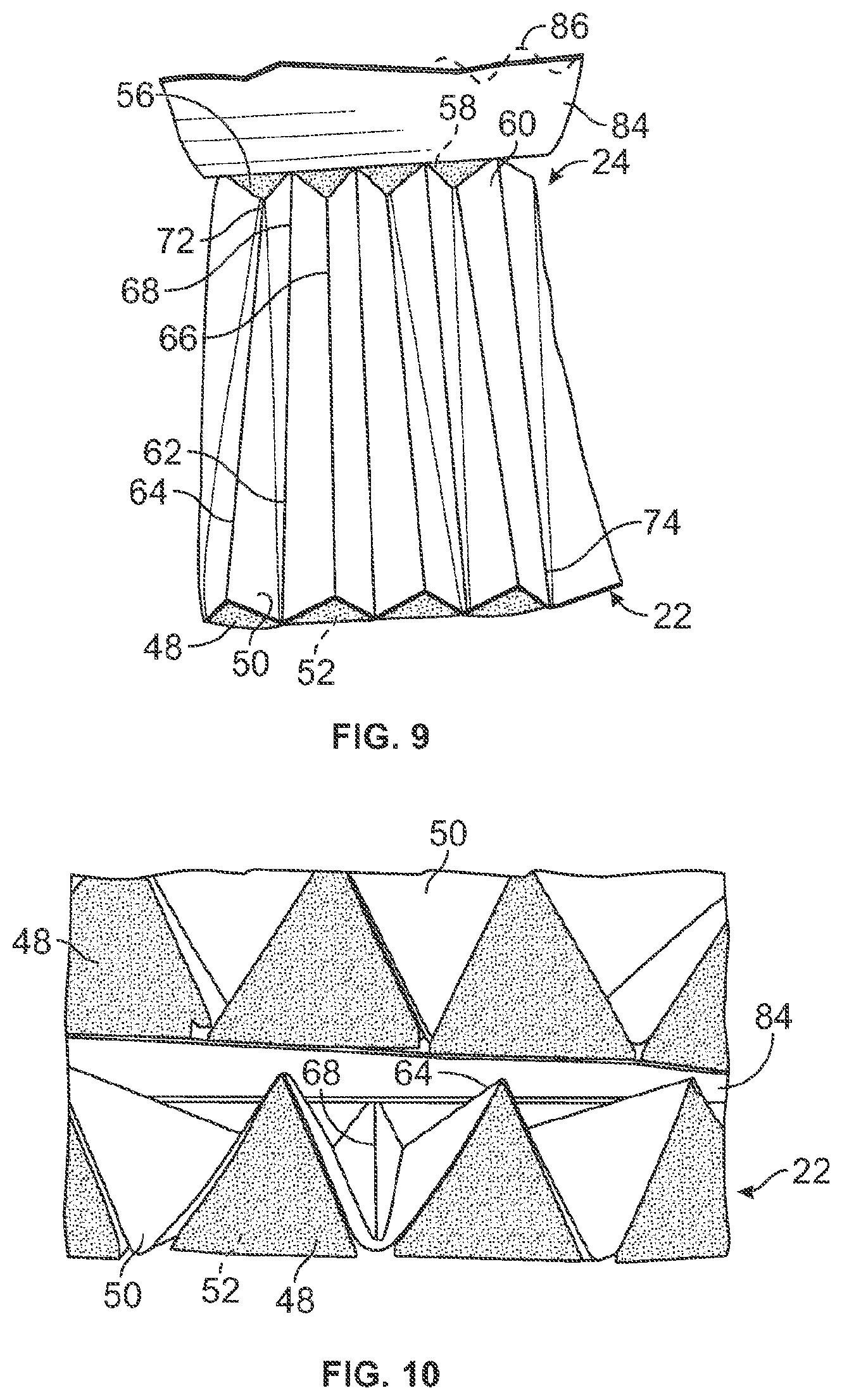 Patent US12569797 Figure 7 – Formed filter media