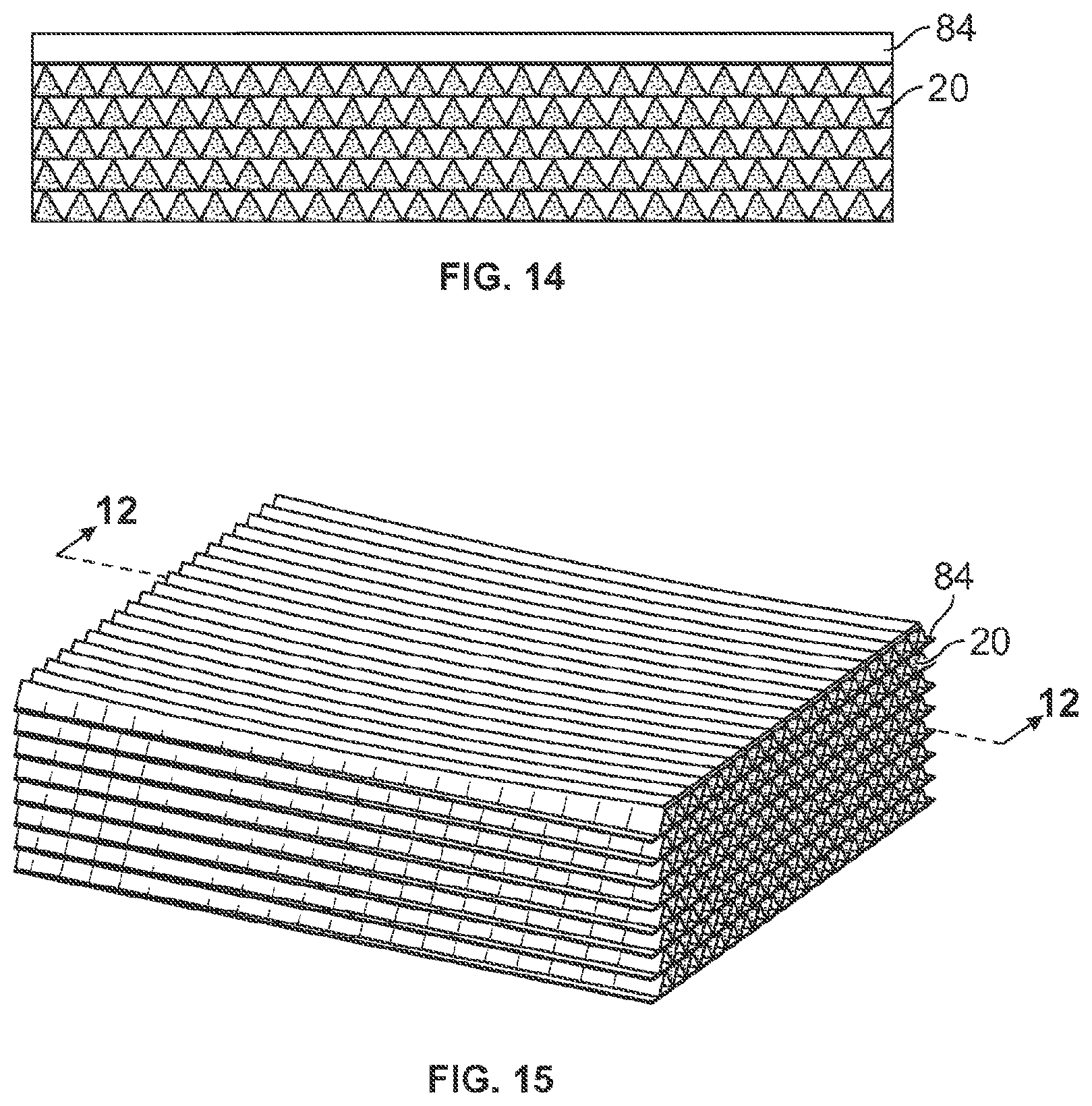 Patent US12569797 Figure 10 – Formed filter media