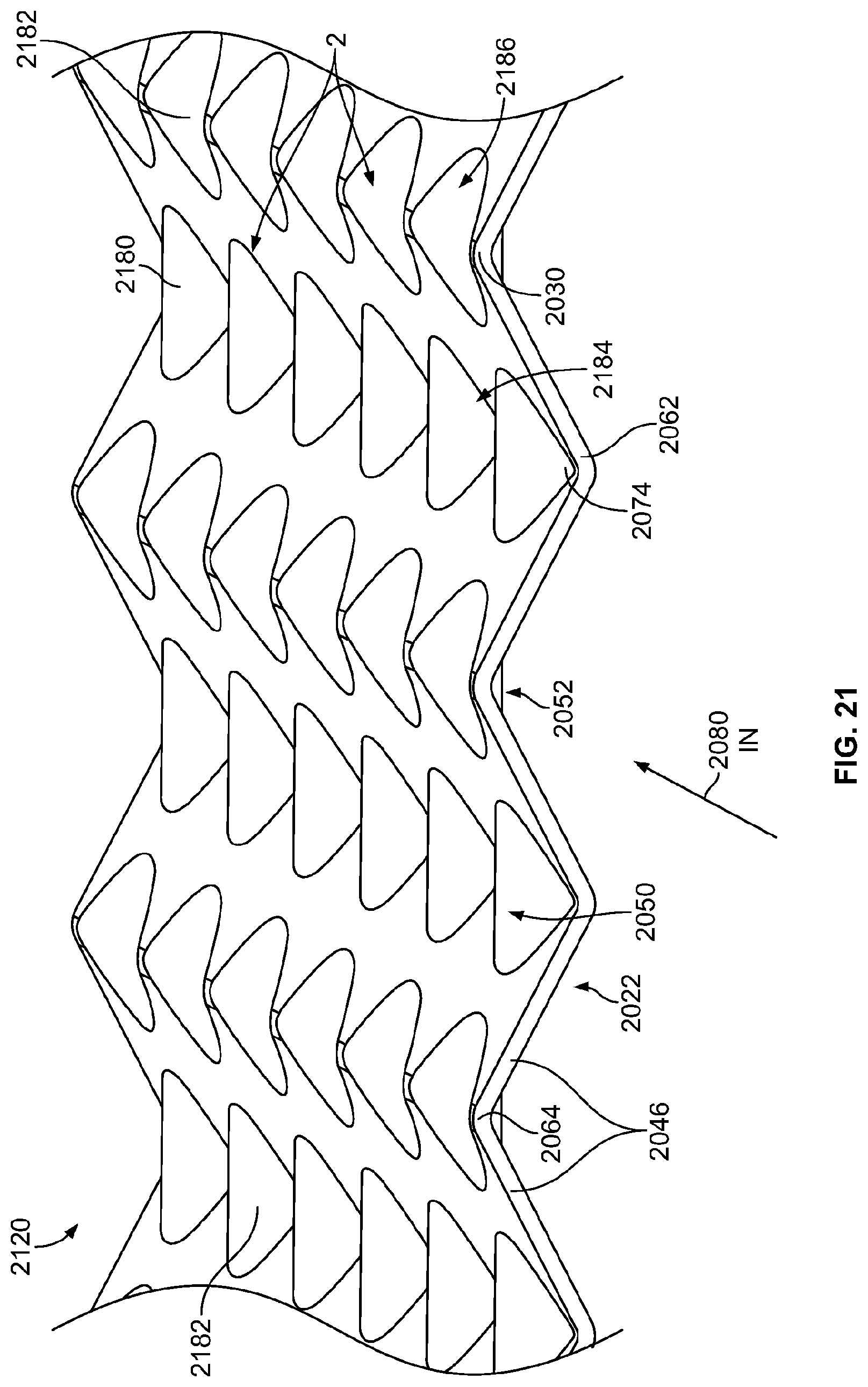 Patent US12569797 Figure 14 – Formed filter media
