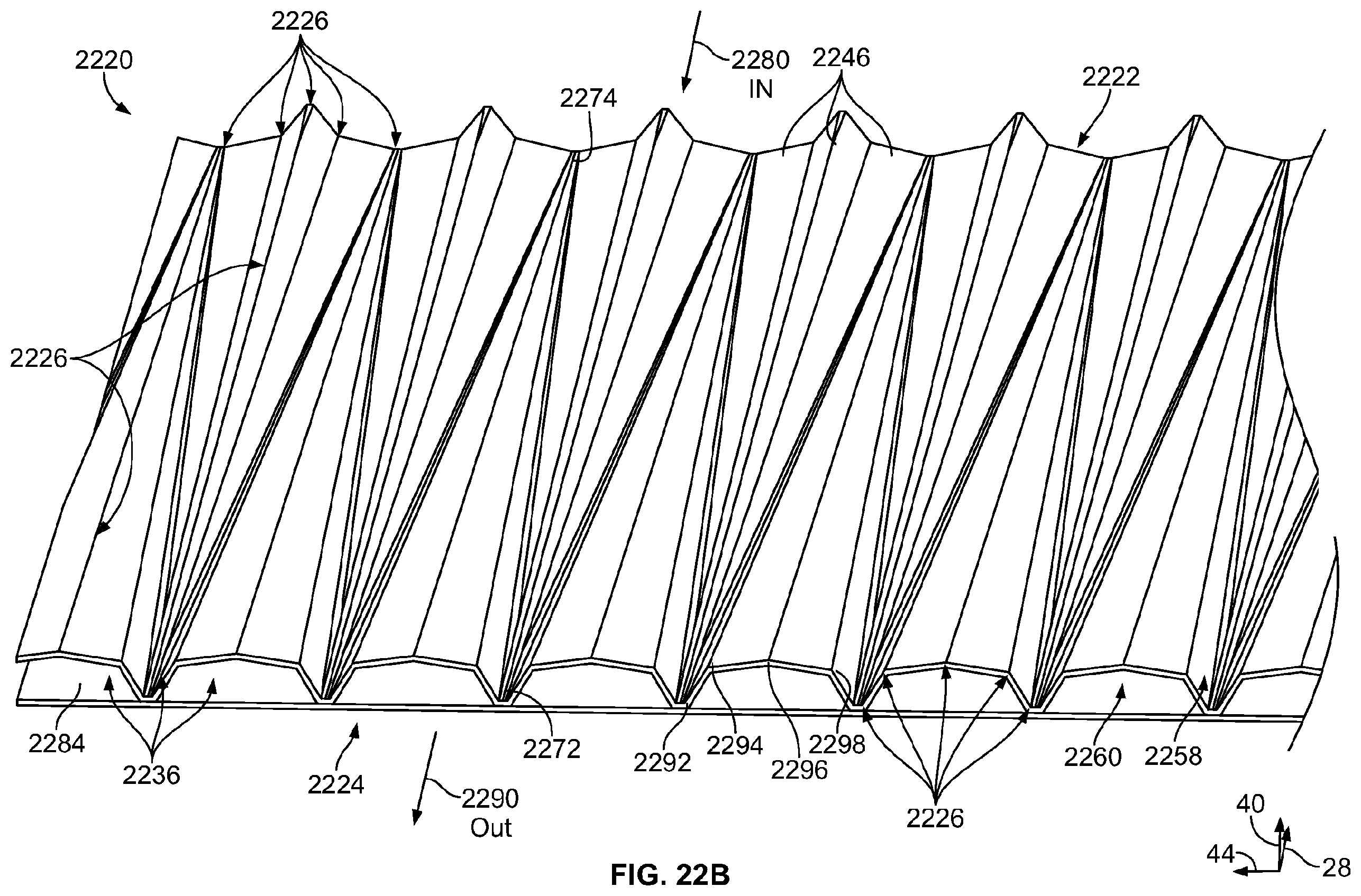Patent US12569797 Figure 16 – Formed filter media