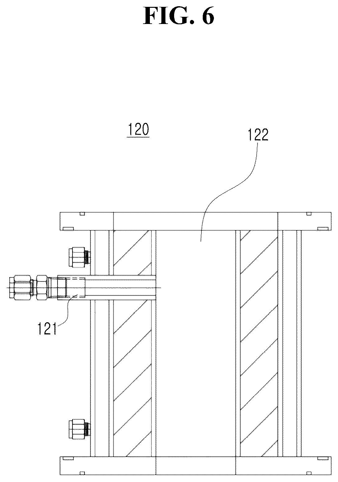 Patent US12569803 Figure 6 – Device for treating semiconductor process exhaust gas