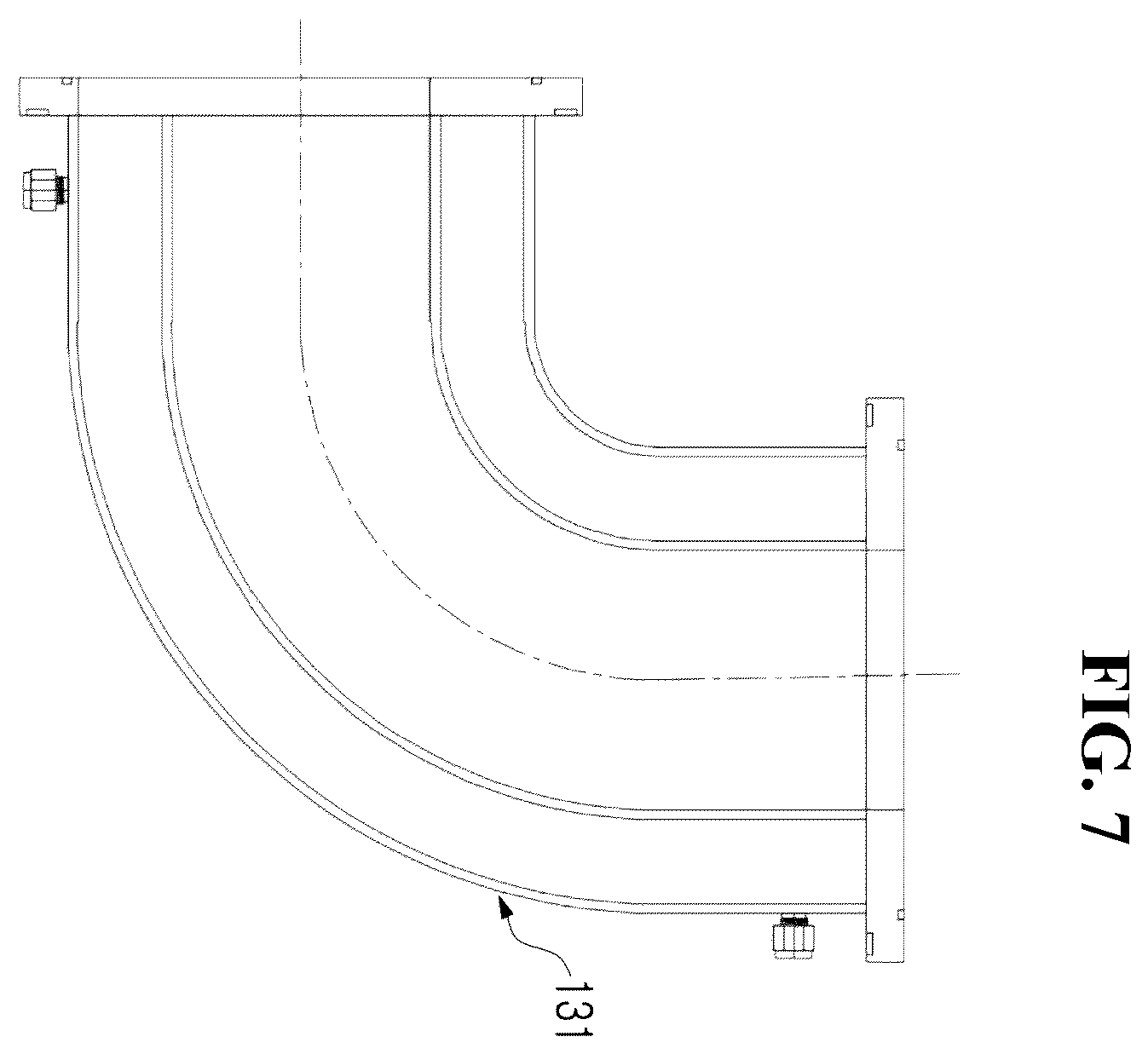 Patent US12569803 Figure 7 – Device for treating semiconductor process exhaust gas