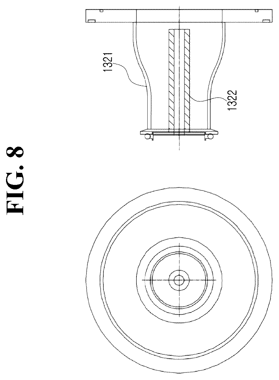Patent US12569803 Figure 8 – Device for treating semiconductor process exhaust gas