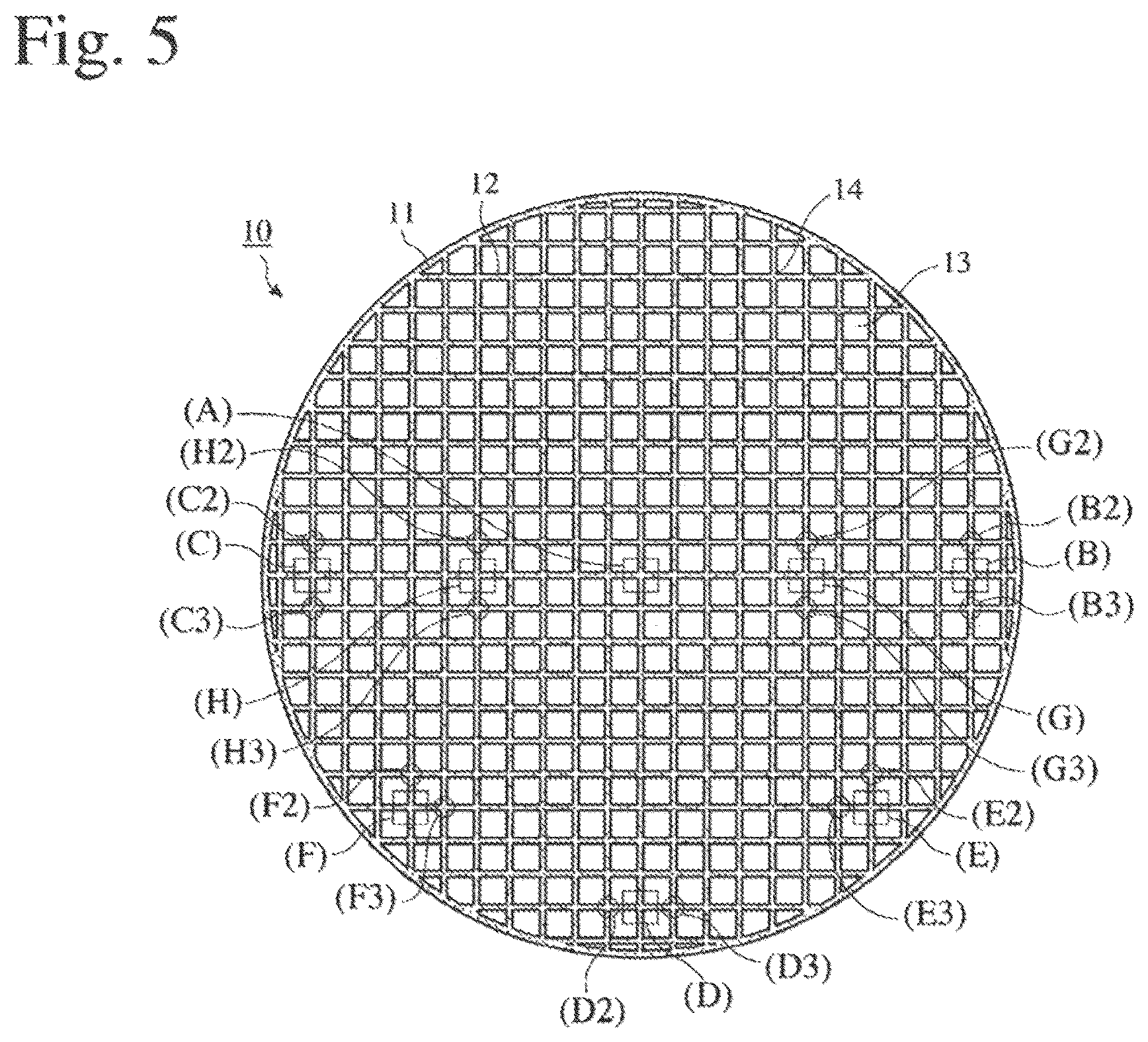 Patent US12569809 Figure 4 – Ceramic honeycomb structure and honeycomb-molding die
