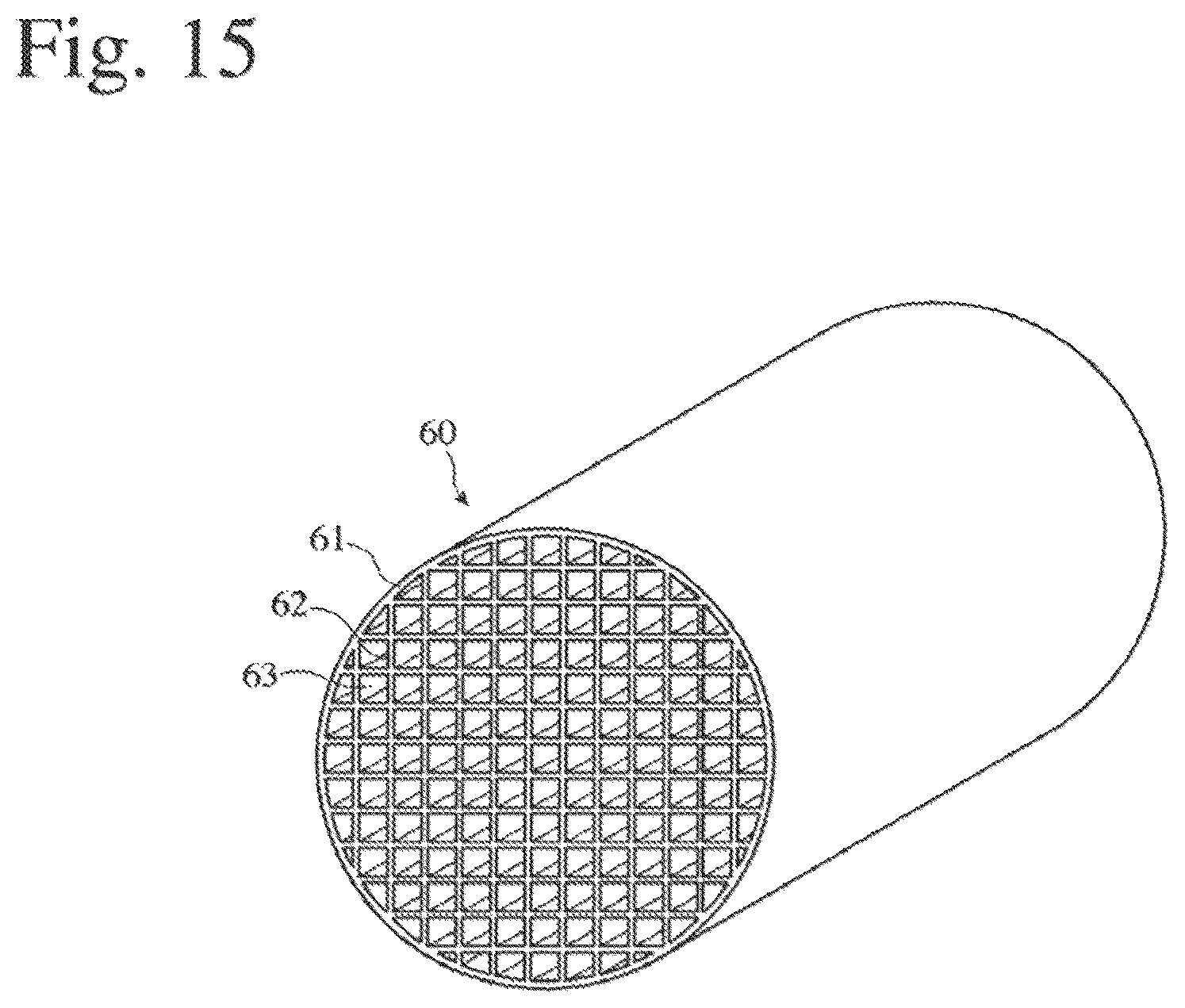 Patent US12569809 Figure 13 – Ceramic honeycomb structure and honeycomb-molding die