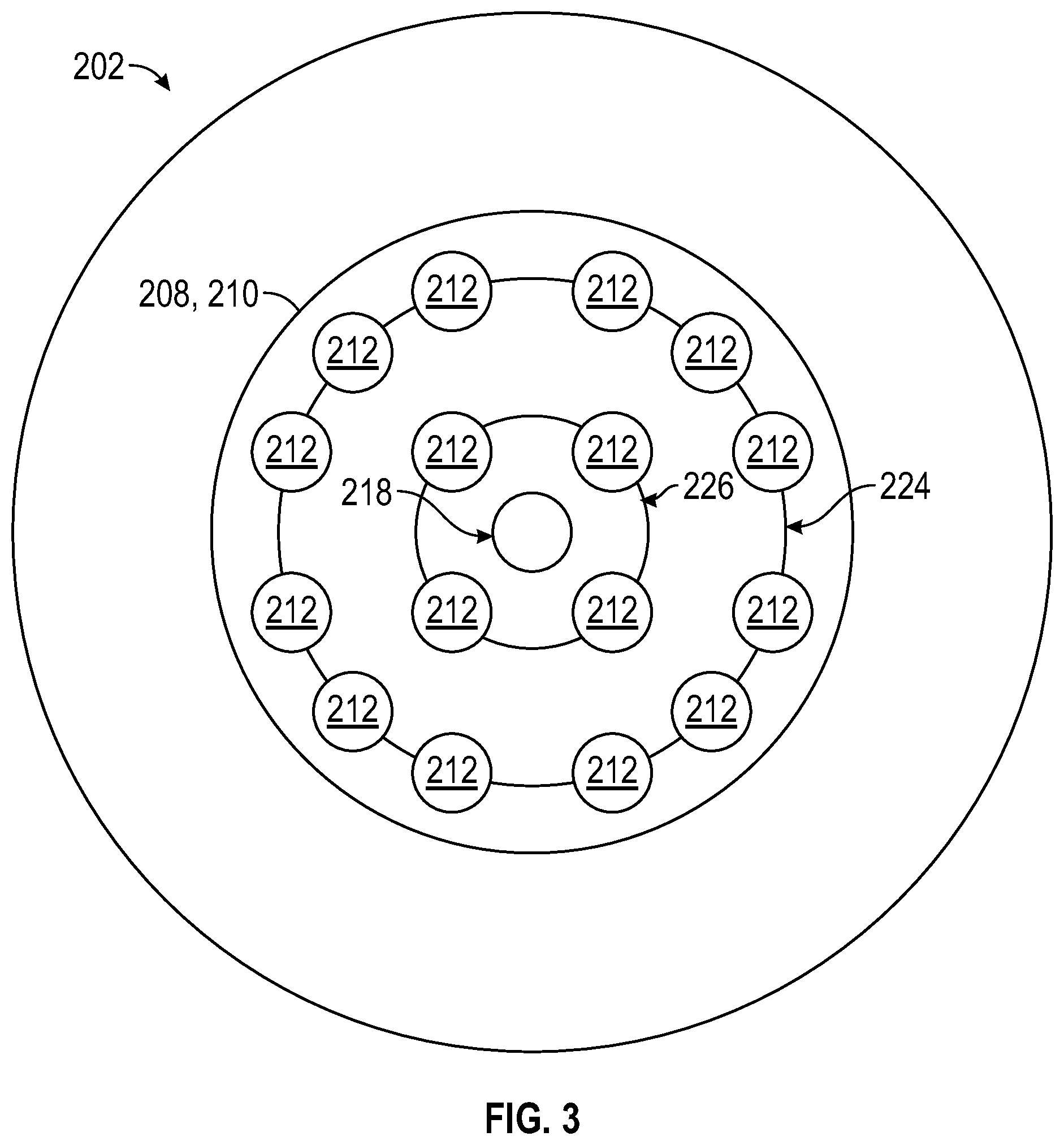 Patent US12569819 Figure 3 – Reactor sparger assembly