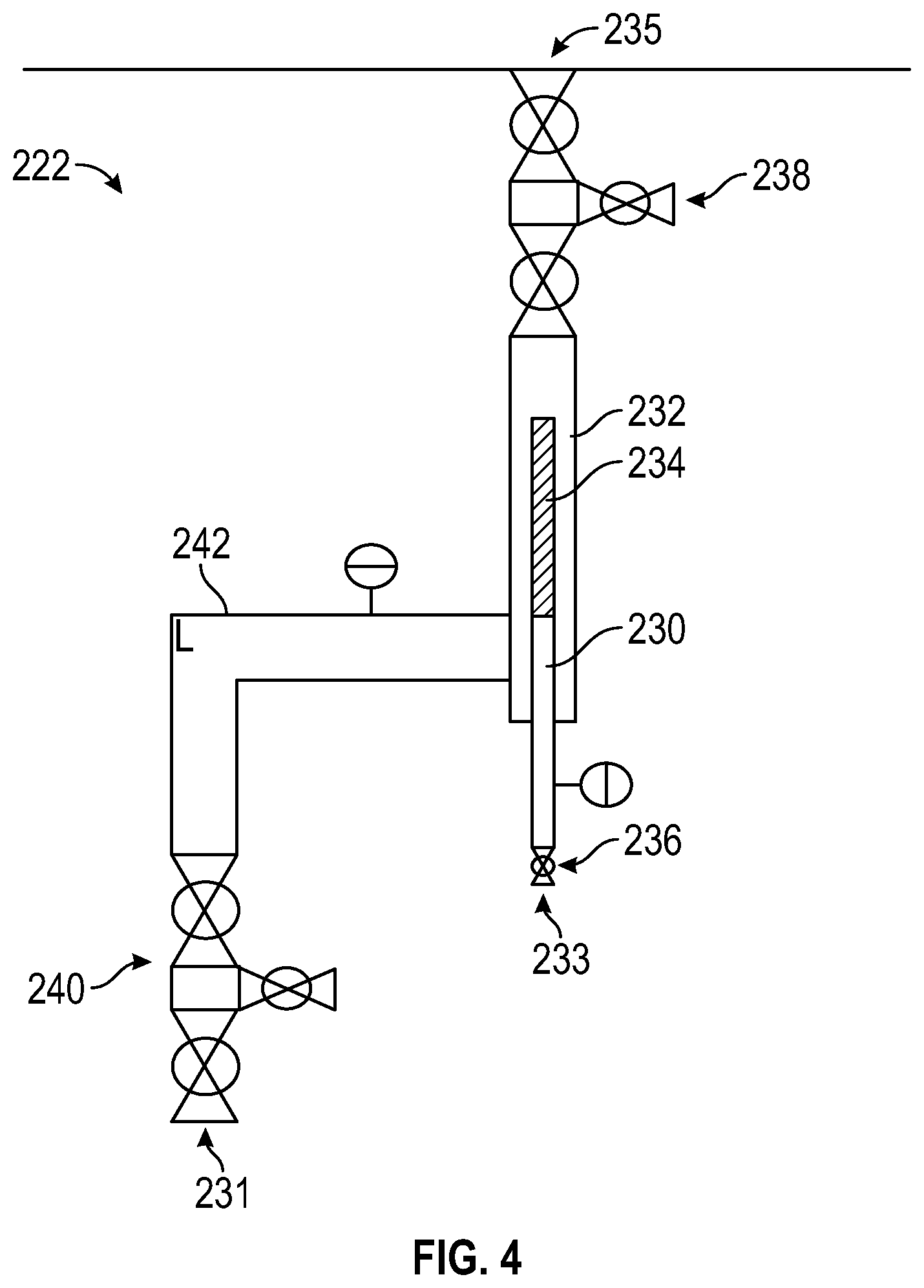 Patent US12569819 Figure 4 – Reactor sparger assembly