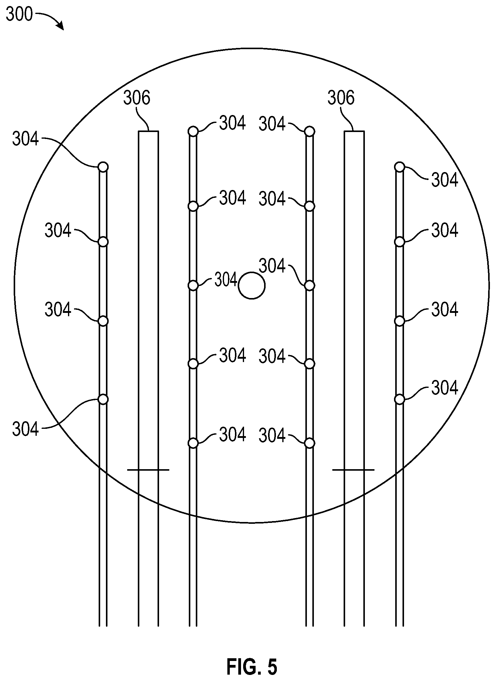 Patent US12569819 Figure 5 – Reactor sparger assembly