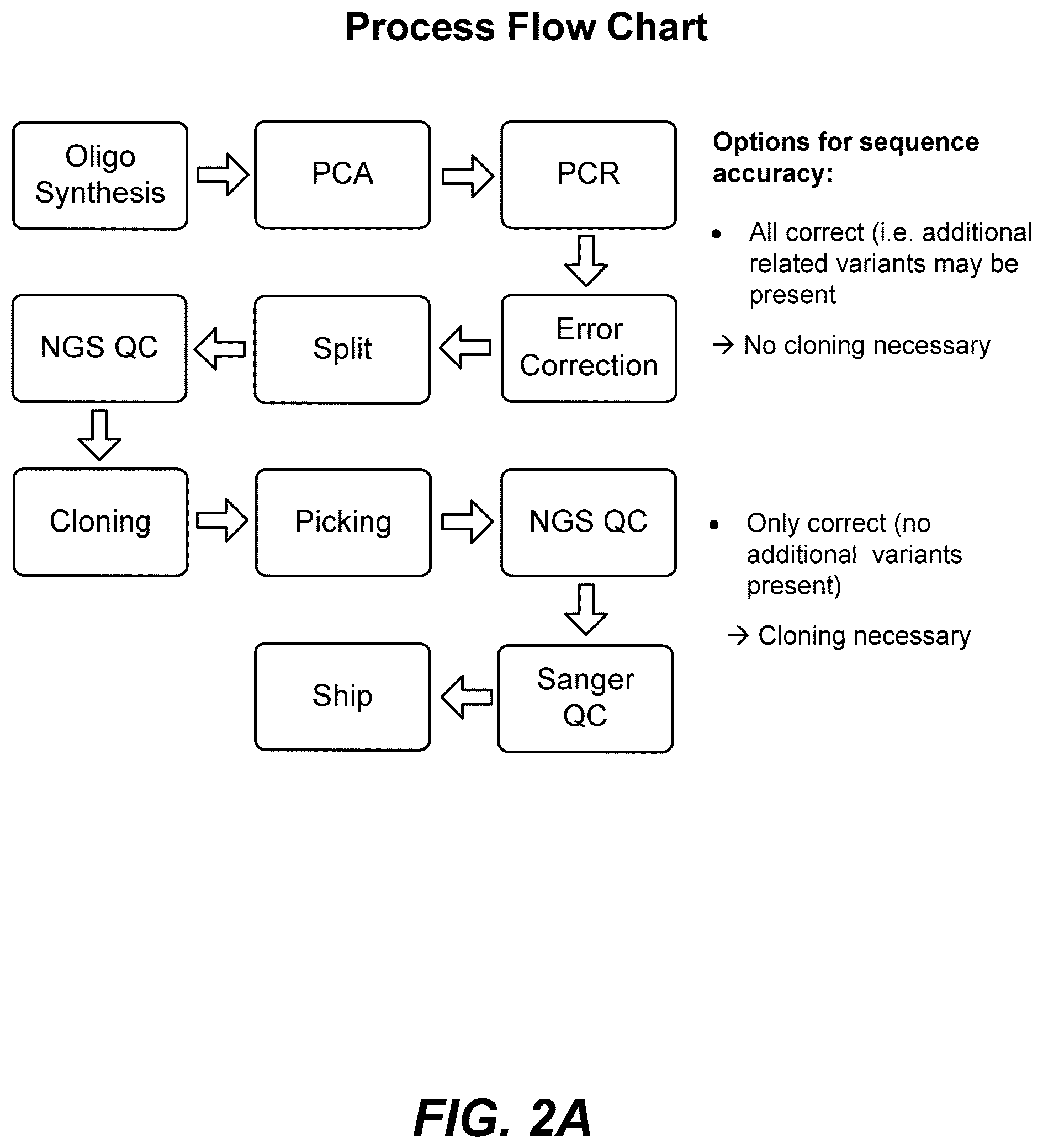 Patent US12569822 Figure 4 – De novo synthesized gene libraries