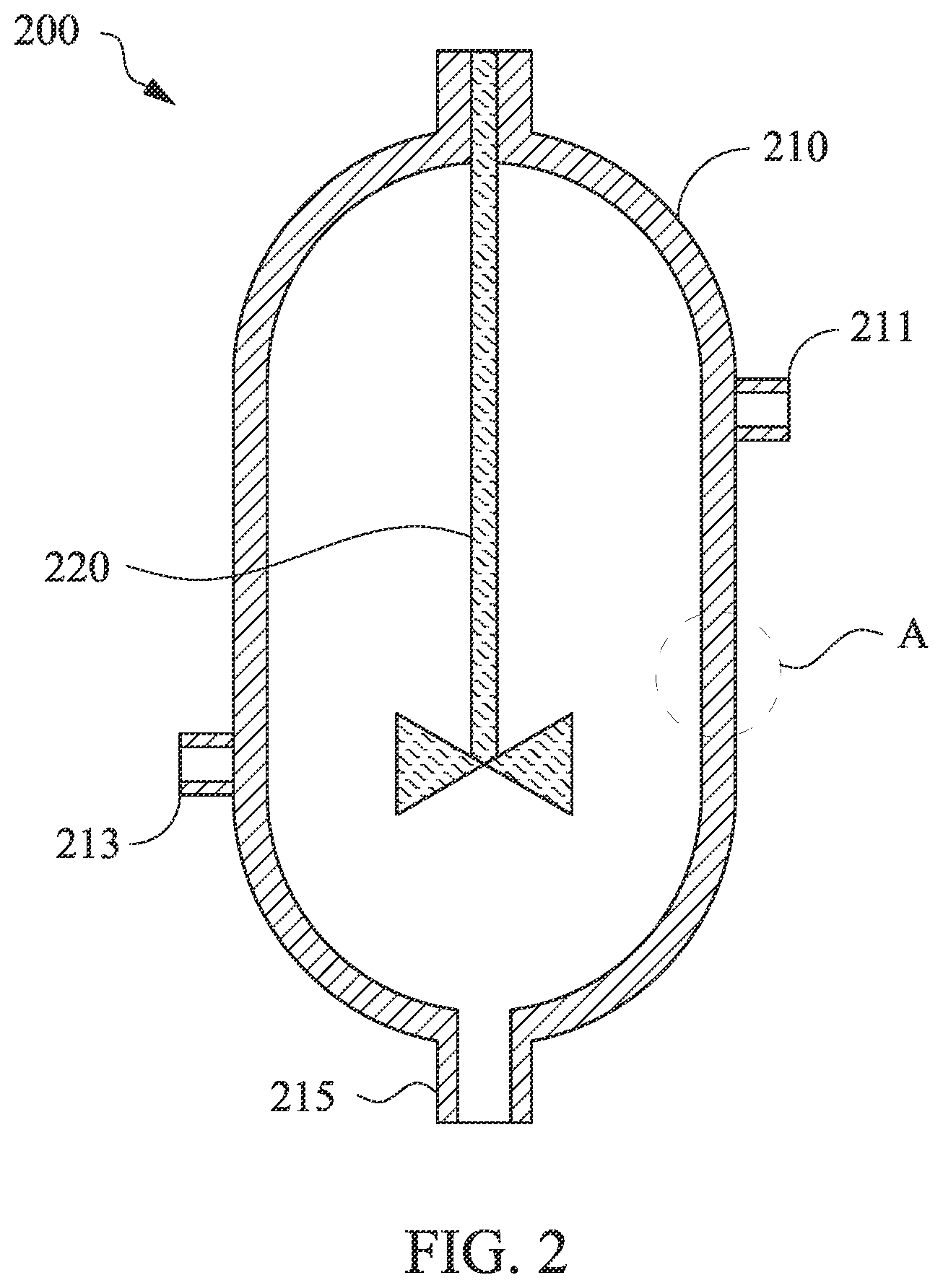 Patent US12569823 Figure 2 – Polymerization vessel and method for manufacturing the same
