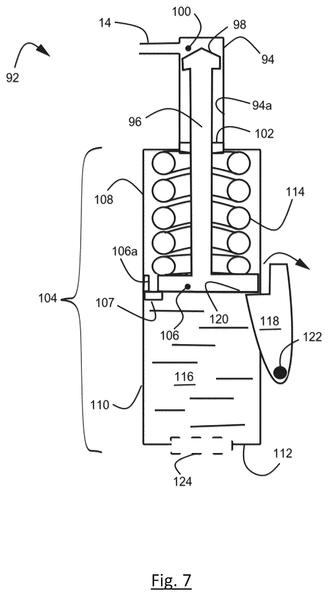 Patent US12569844 Figure 7 – Sample test cassette and analyte test system utilizing the same
