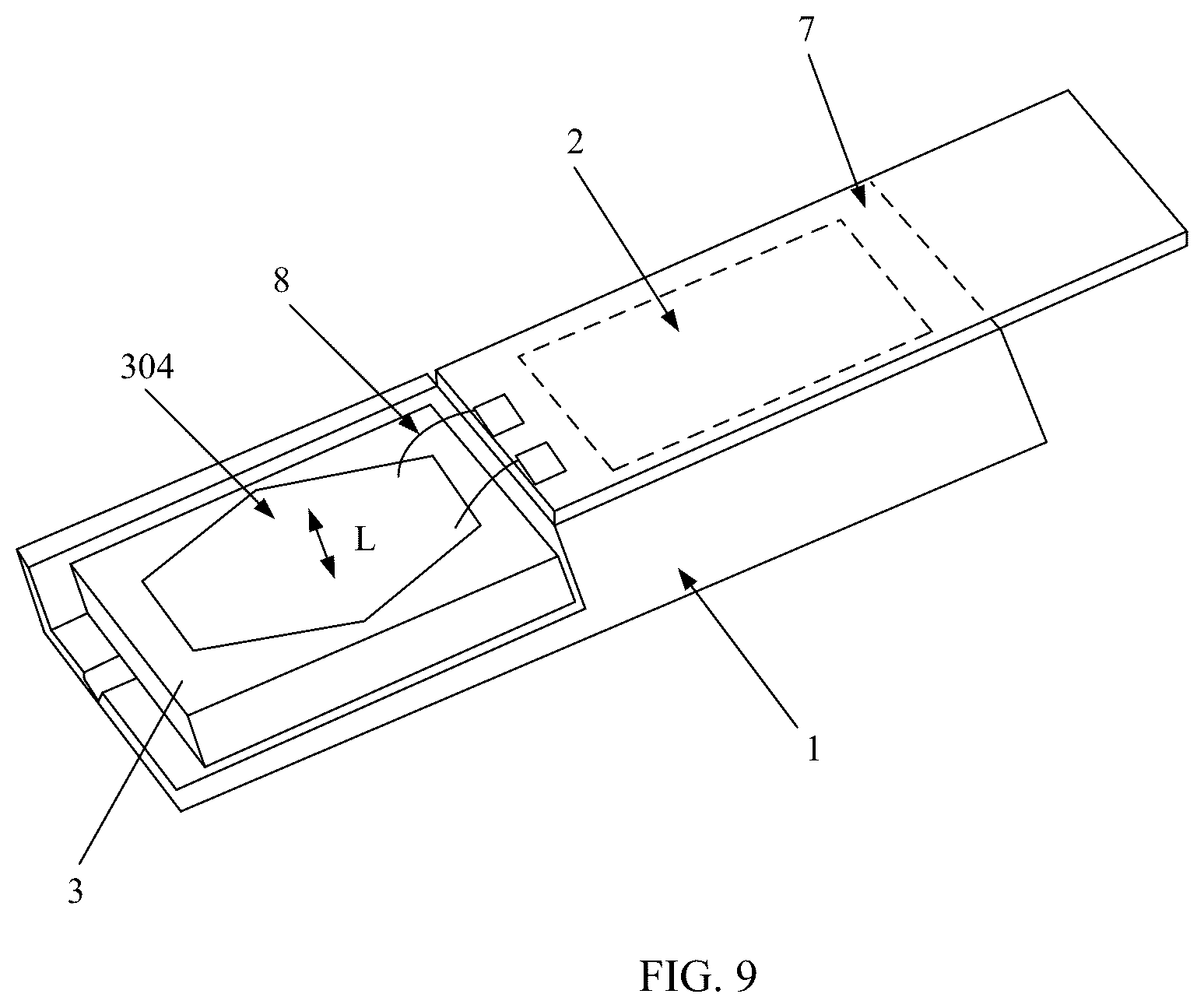 Patent US12569845 Figure 6 – Gas detection module and mobile terminal