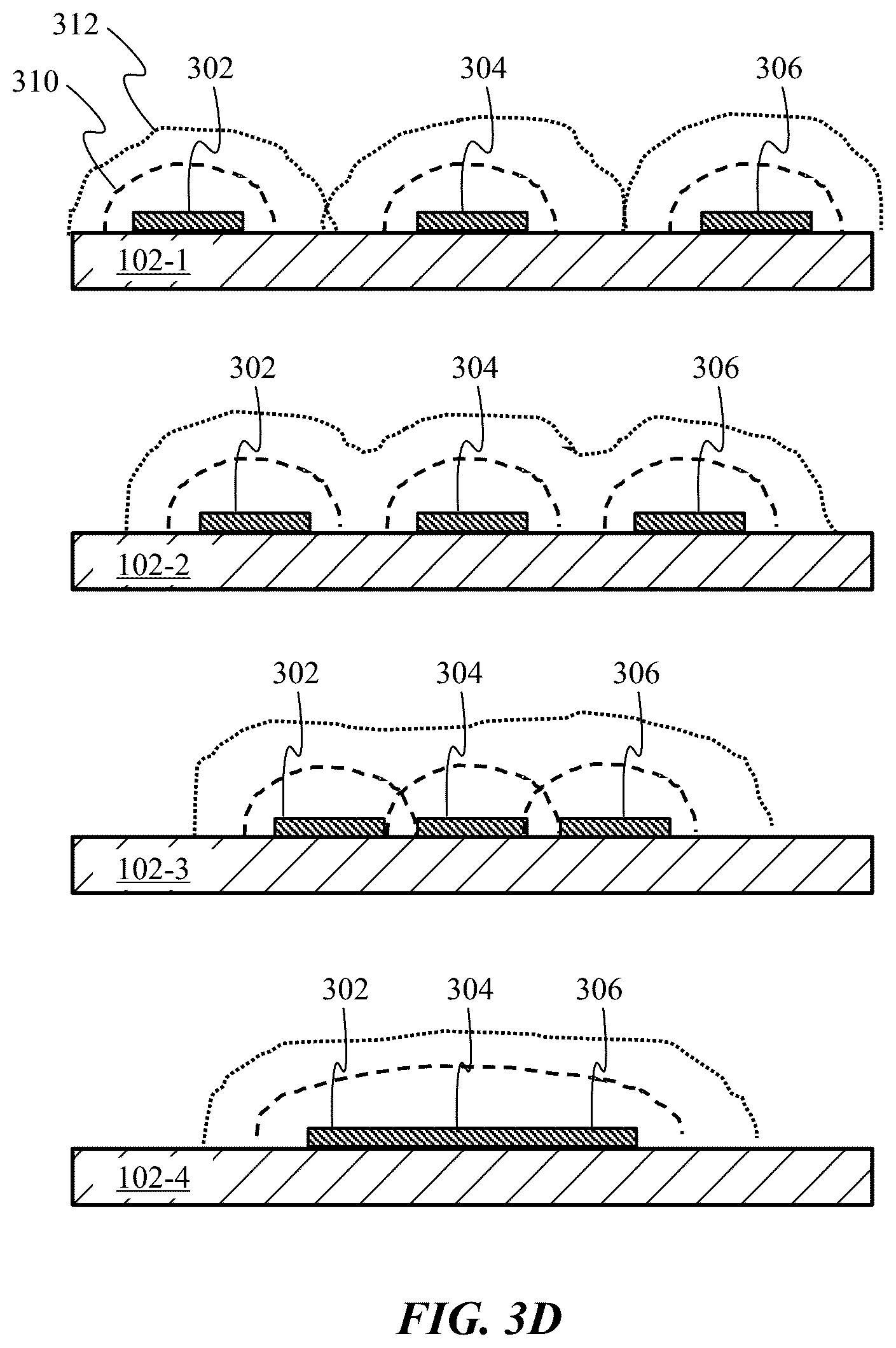 Patent US12569846 Figure 6 – Microfluidic reaction vessel array with patterned films