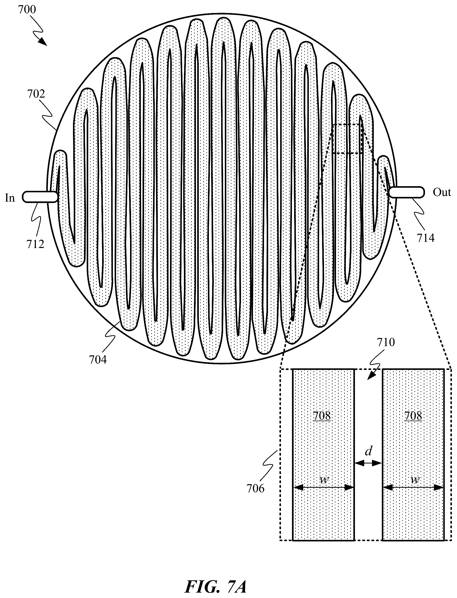 Patent US12569846 Figure 14 – Microfluidic reaction vessel array with patterned films