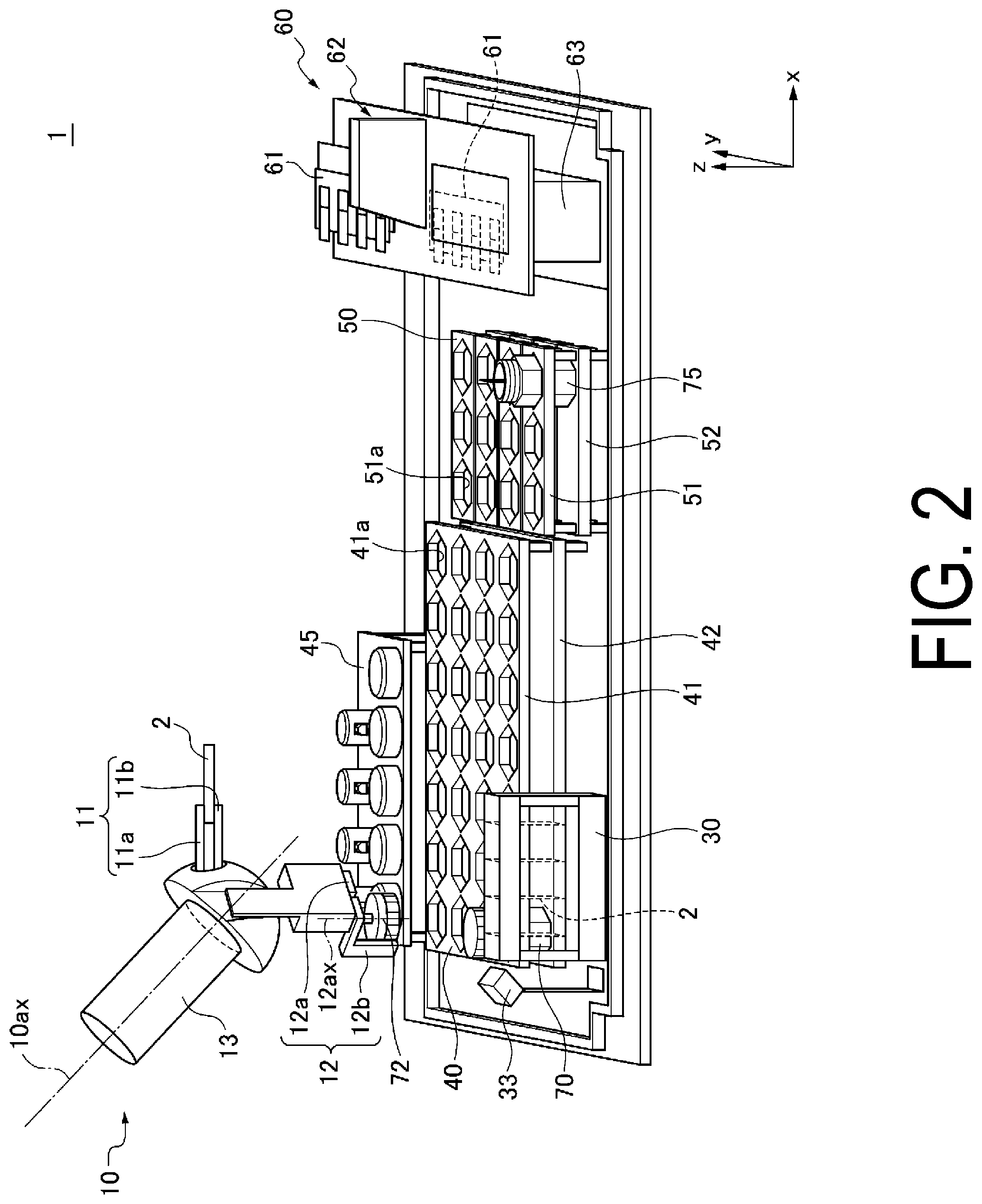 Patent US12569852 Figure 2 – Cassette holder