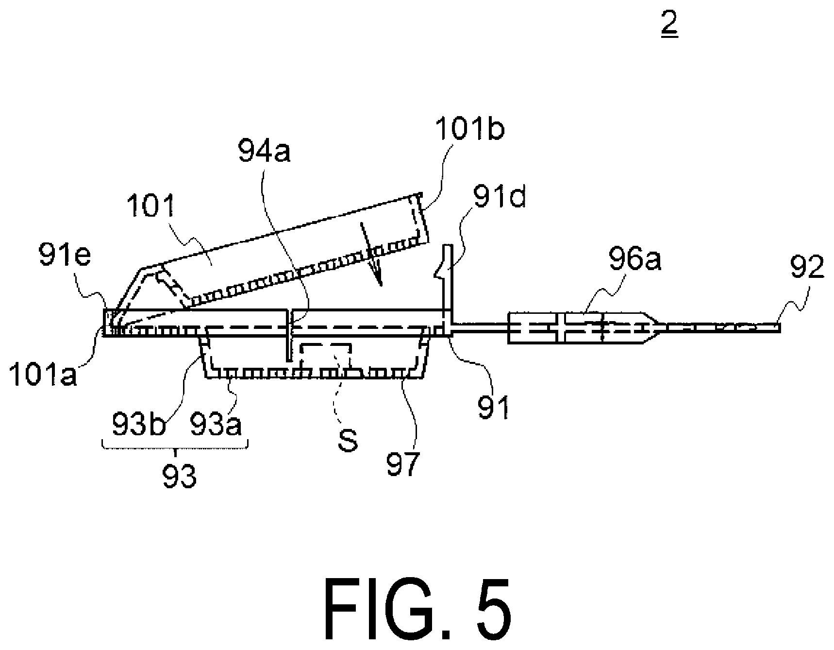 Patent US12569852 Figure 5 – Cassette holder
