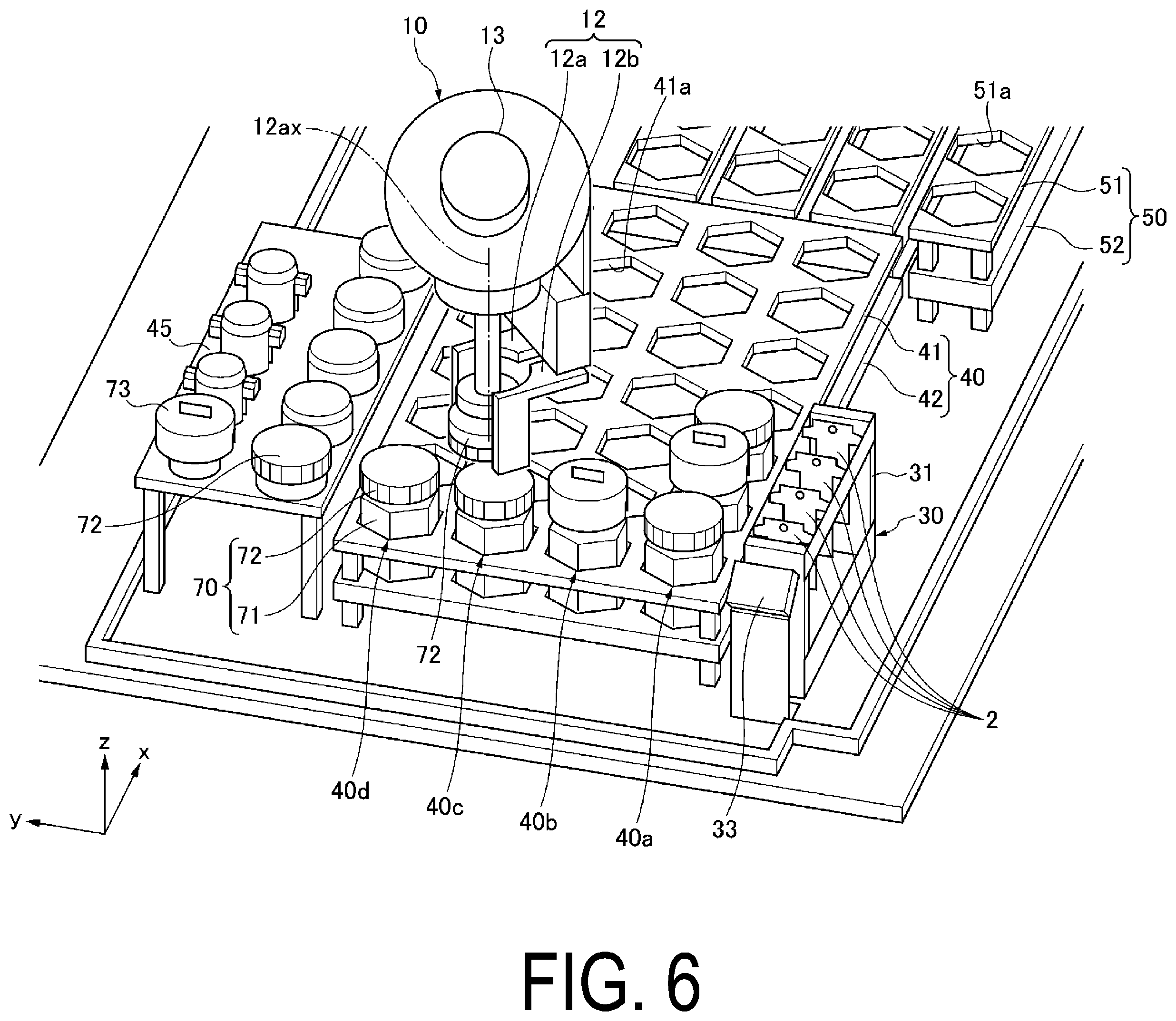 Patent US12569852 Figure 6 – Cassette holder