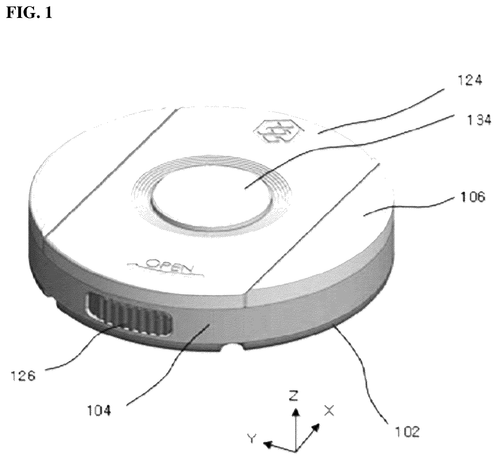 Patent US12569853 Figure 1 – Molecular diagnosis cartridge