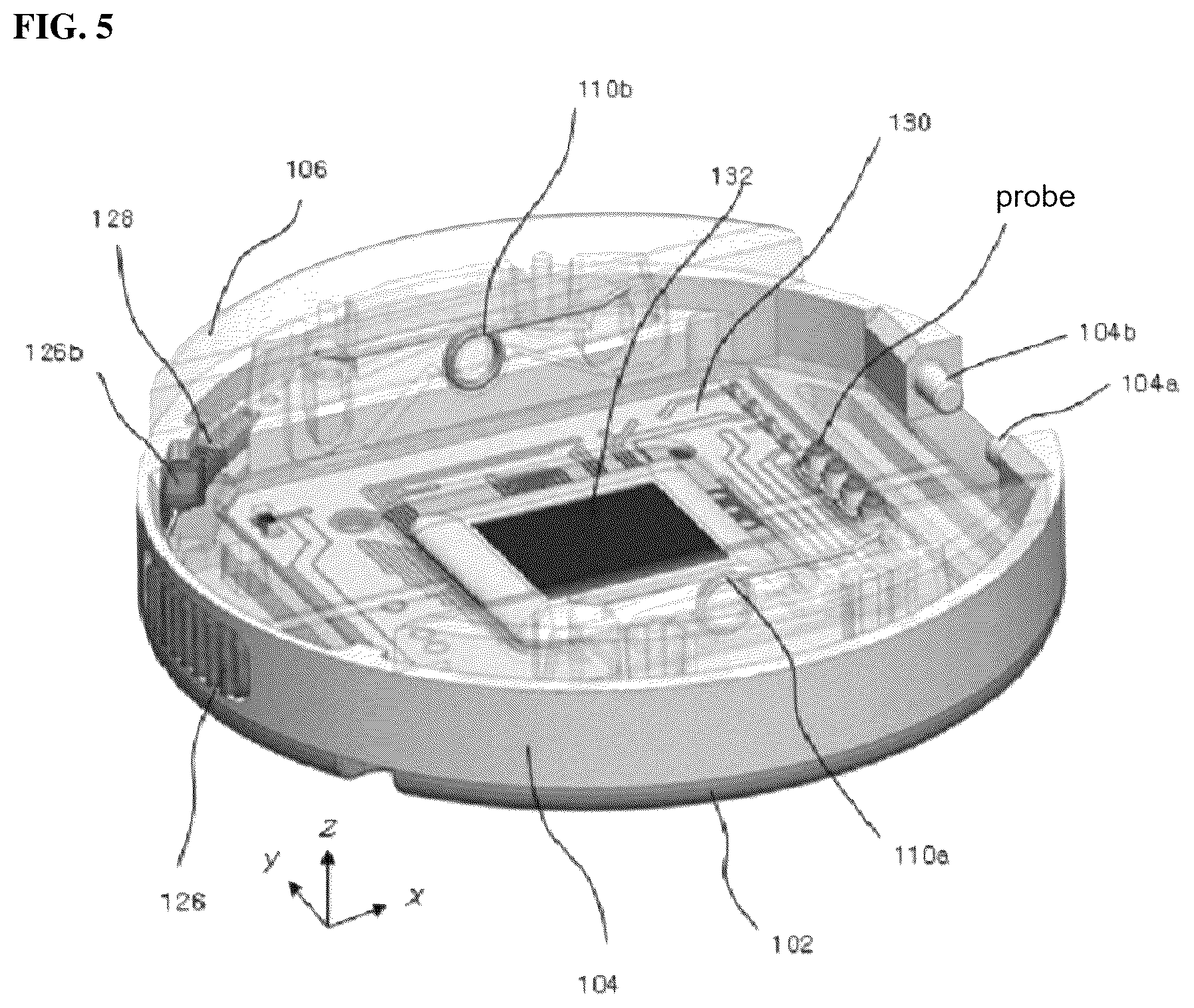 Patent US12569853 Figure 5 – Molecular diagnosis cartridge