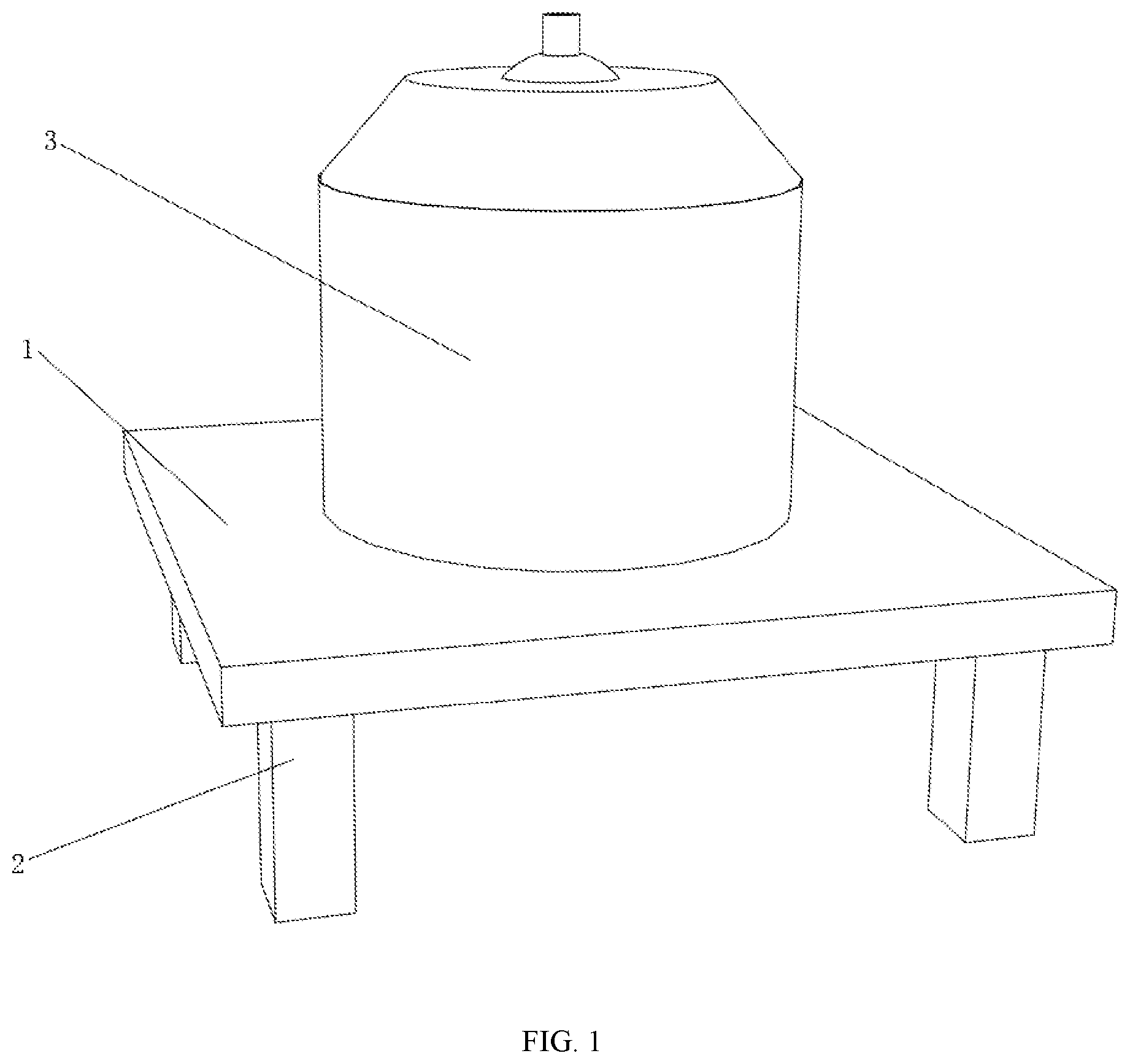 Patent US12569855 — Nano pulverizing device for processing reconstituted rice flour — Figure 1