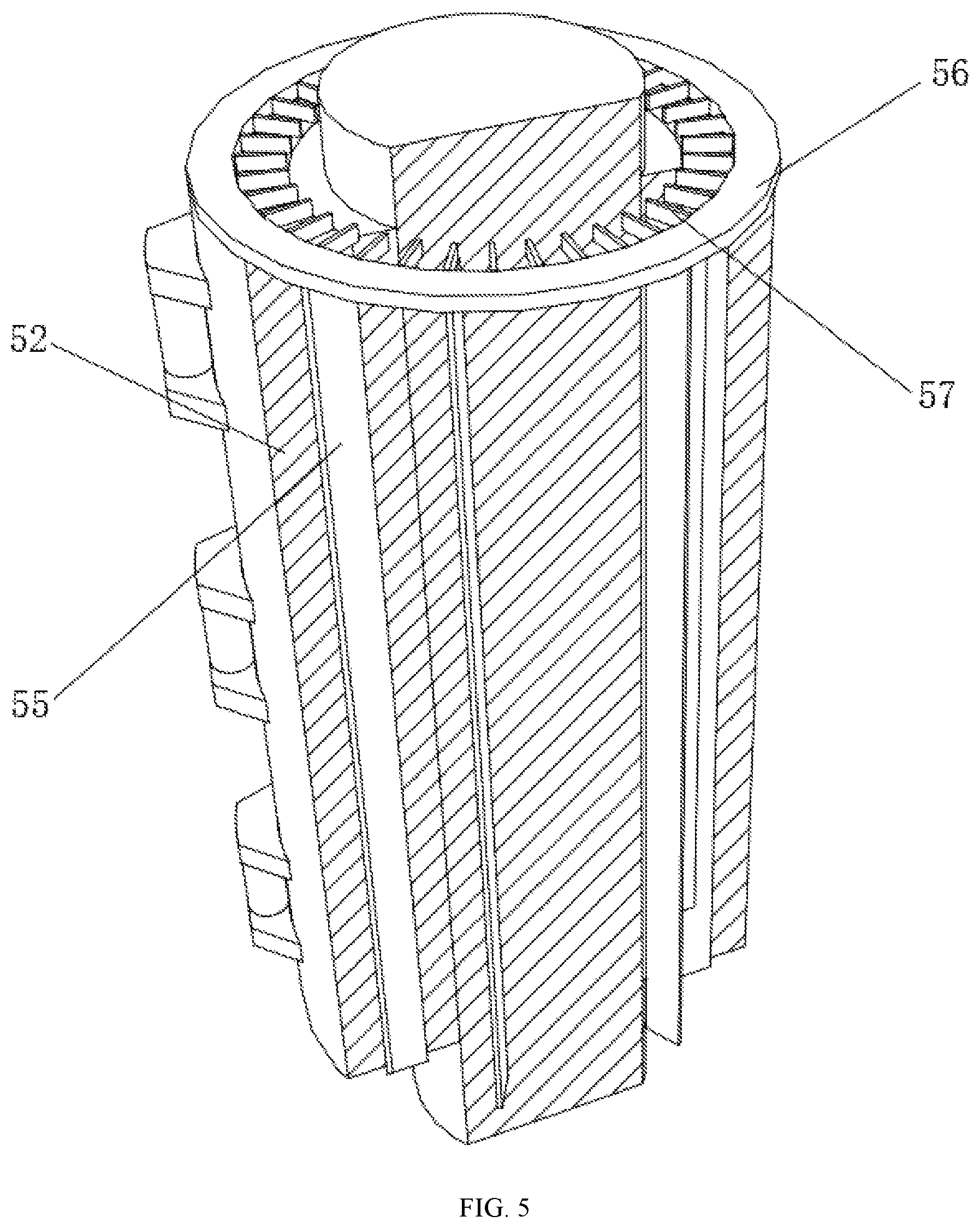 Patent US12569855 Figure 5 – Nano pulverizing device for processing reconstituted rice flour