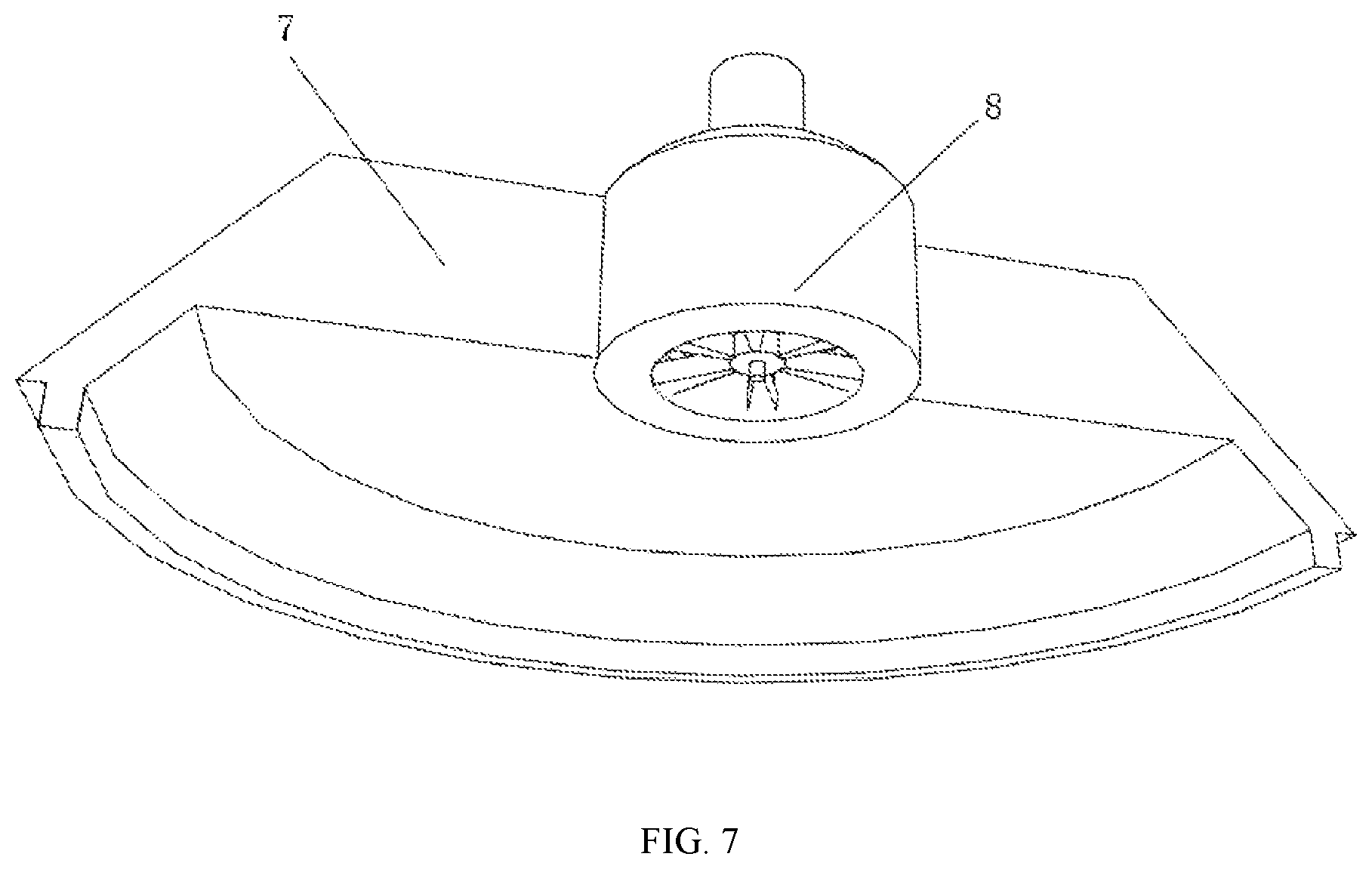 Patent US12569855 Figure 7 – Nano pulverizing device for processing reconstituted rice flour
