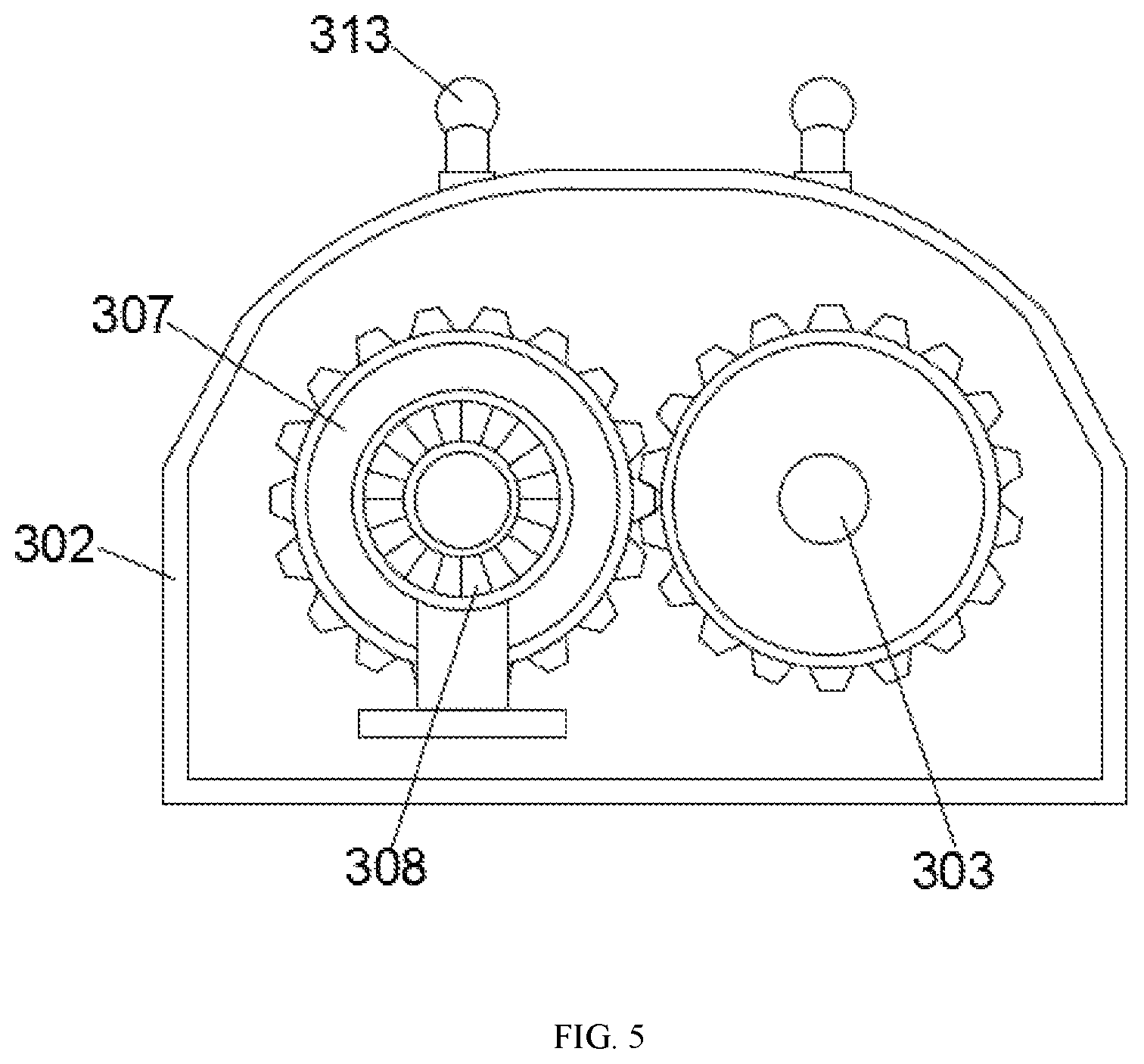 Patent US12569856 Figure 4 – Nano-sand mill with static discharge at tail end of turbine