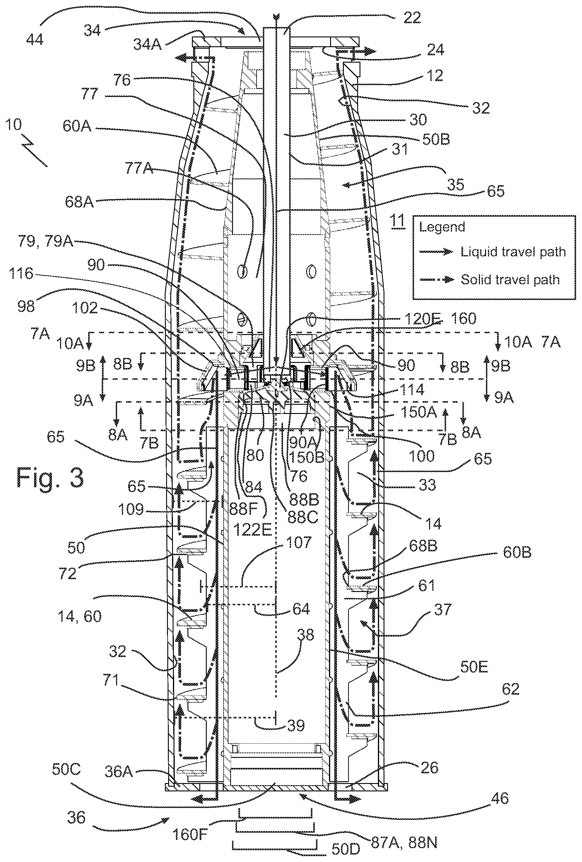Patent US12569862 Figure 3 – Centrifuges and related methods of use to dewater mature (fluid) fine tailings