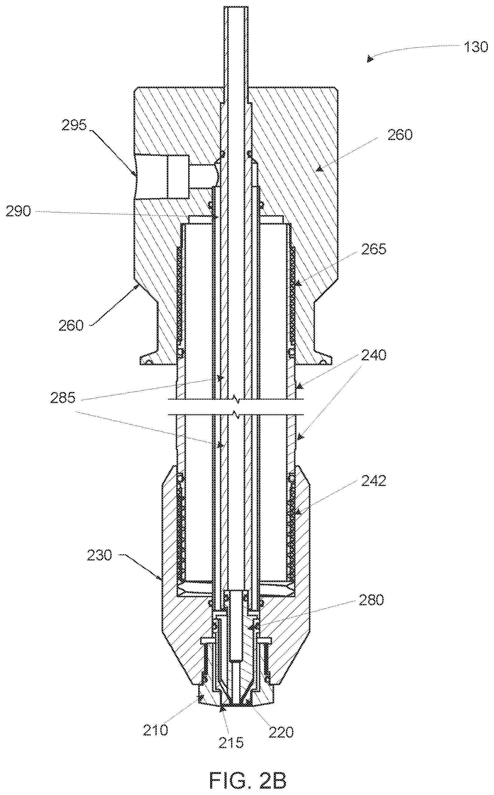 Patent US12569865 Figure 3 – Electrostatic spray nozzle including induction ring