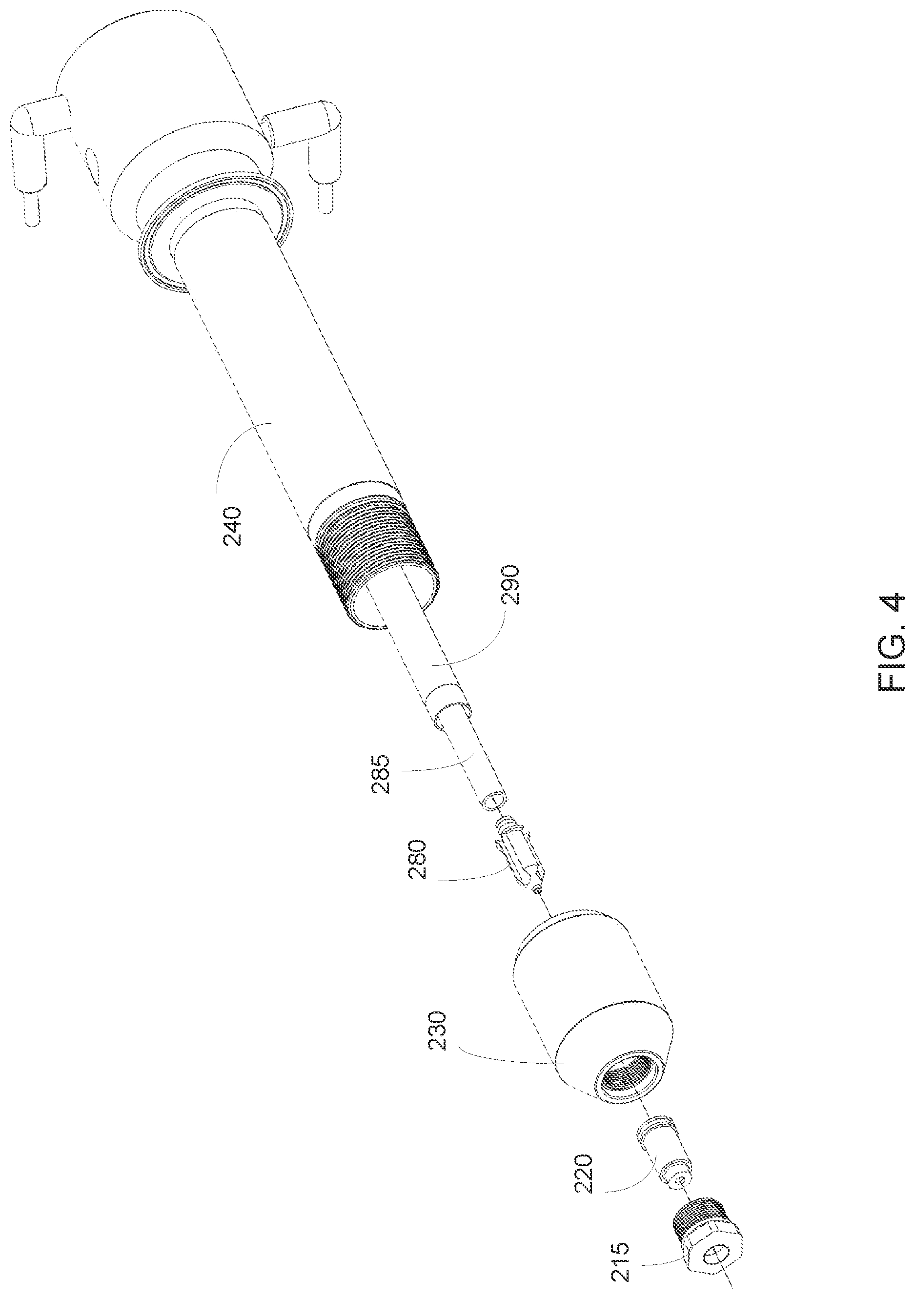 Patent US12569865 Figure 5 – Electrostatic spray nozzle including induction ring